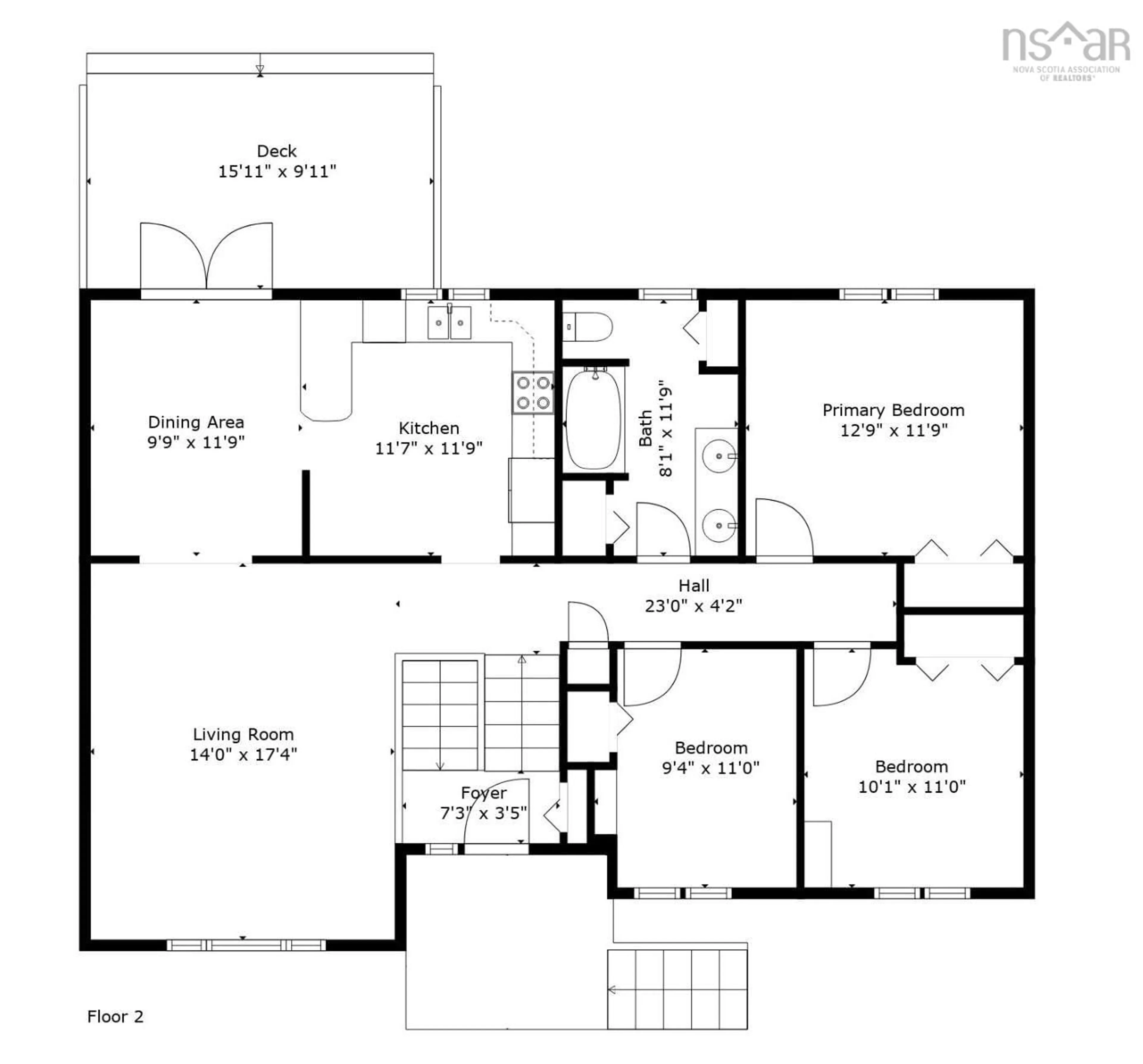 Floor plan for 101 Lumberman Dr, Middle Sackville Nova Scotia B4E 3A3