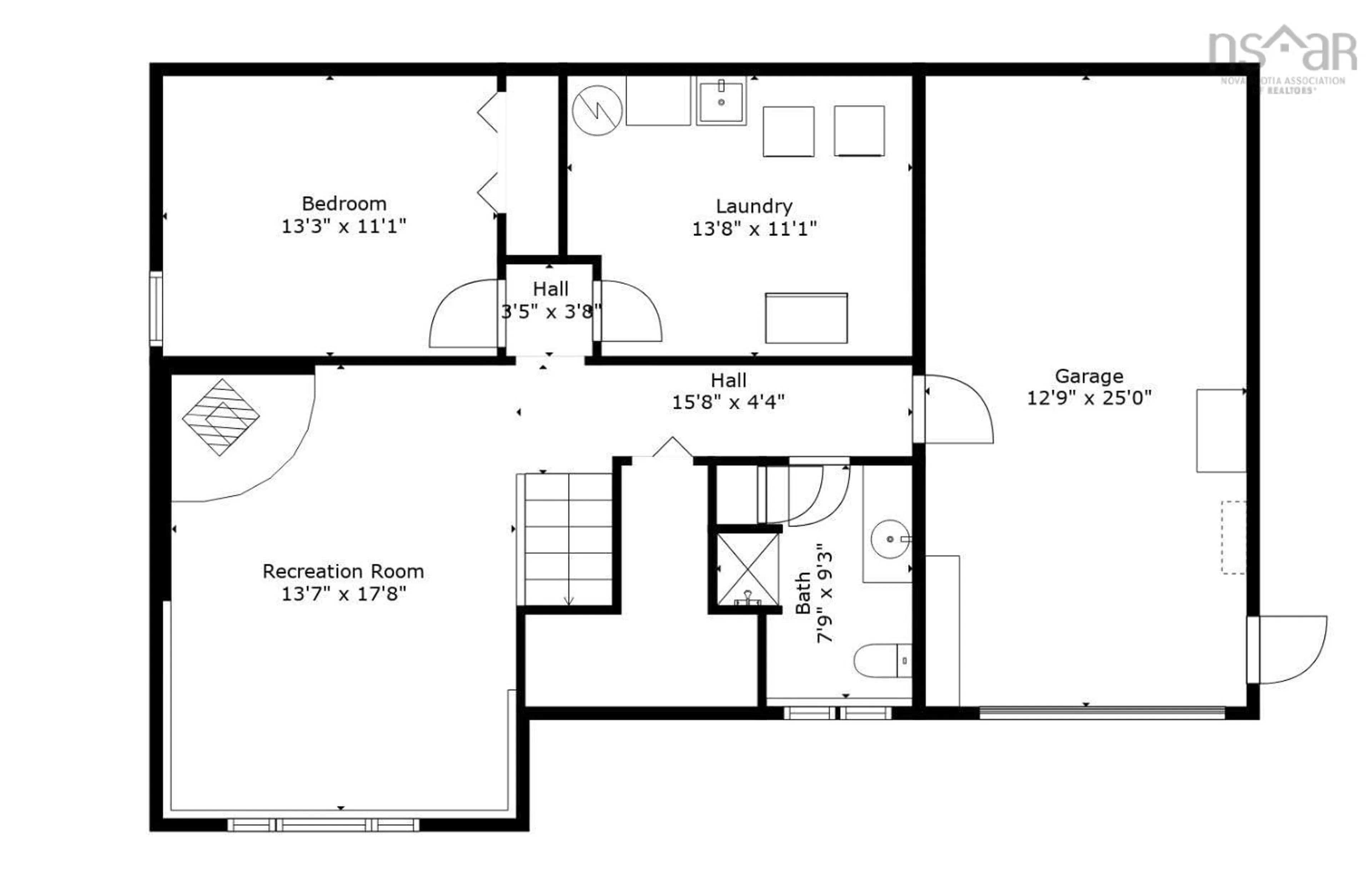 Floor plan for 101 Lumberman Dr, Middle Sackville Nova Scotia B4E 3A3