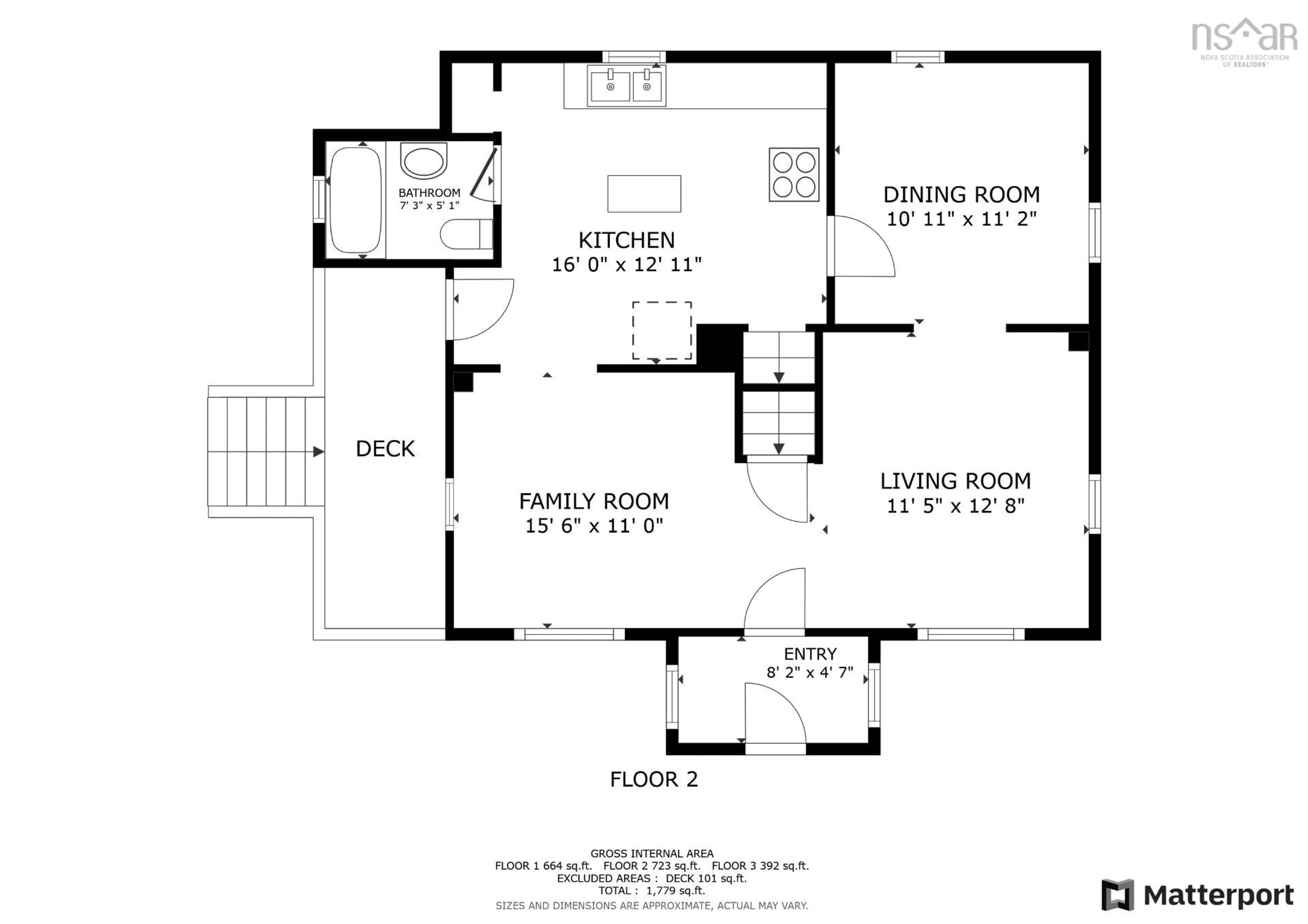 Floor plan for 1603 359 Hwy, Steam Mill Nova Scotia B0P 1J0