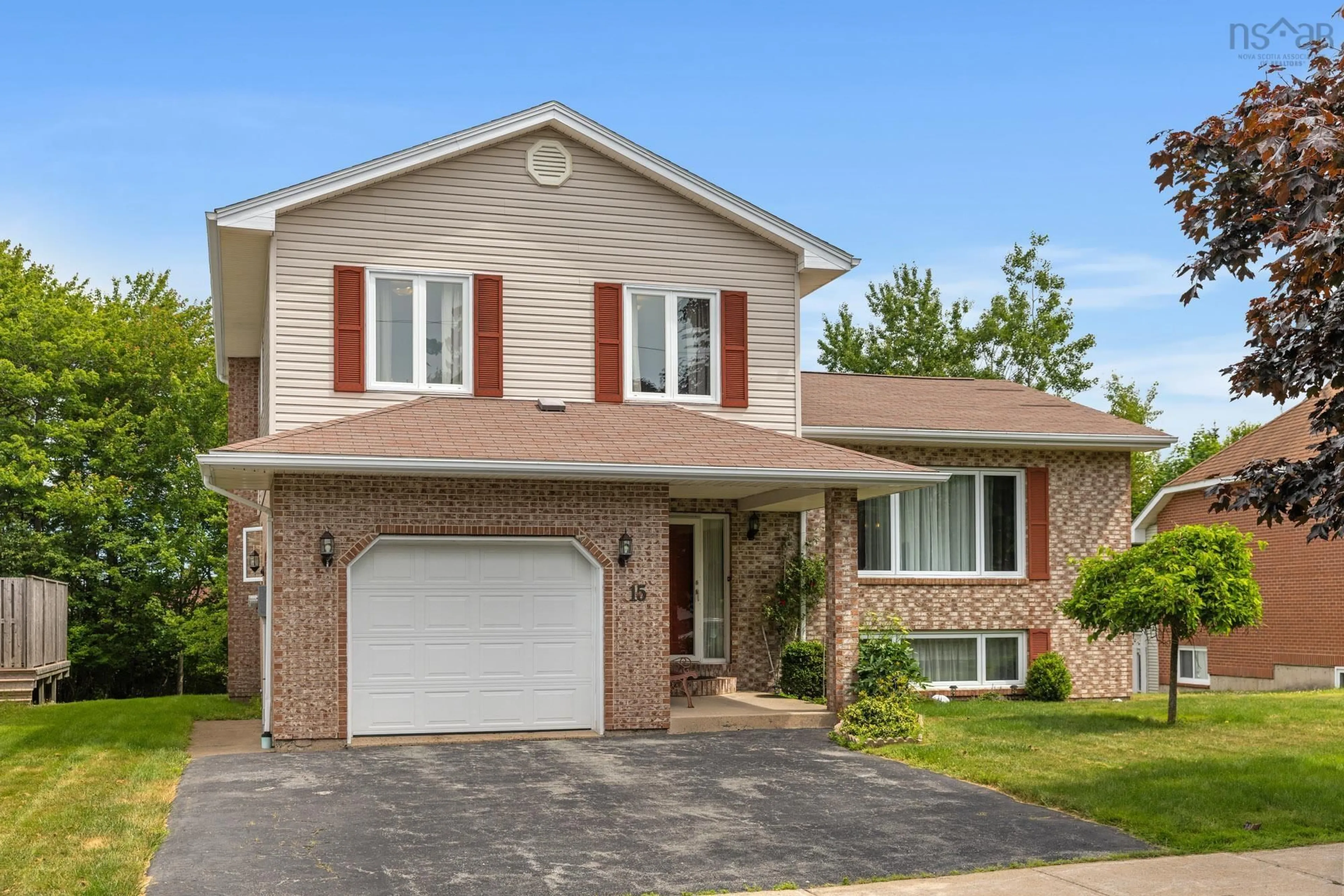 Home with brick exterior material, street for 15 Turnmill Dr, Halifax Nova Scotia B3M 4H2