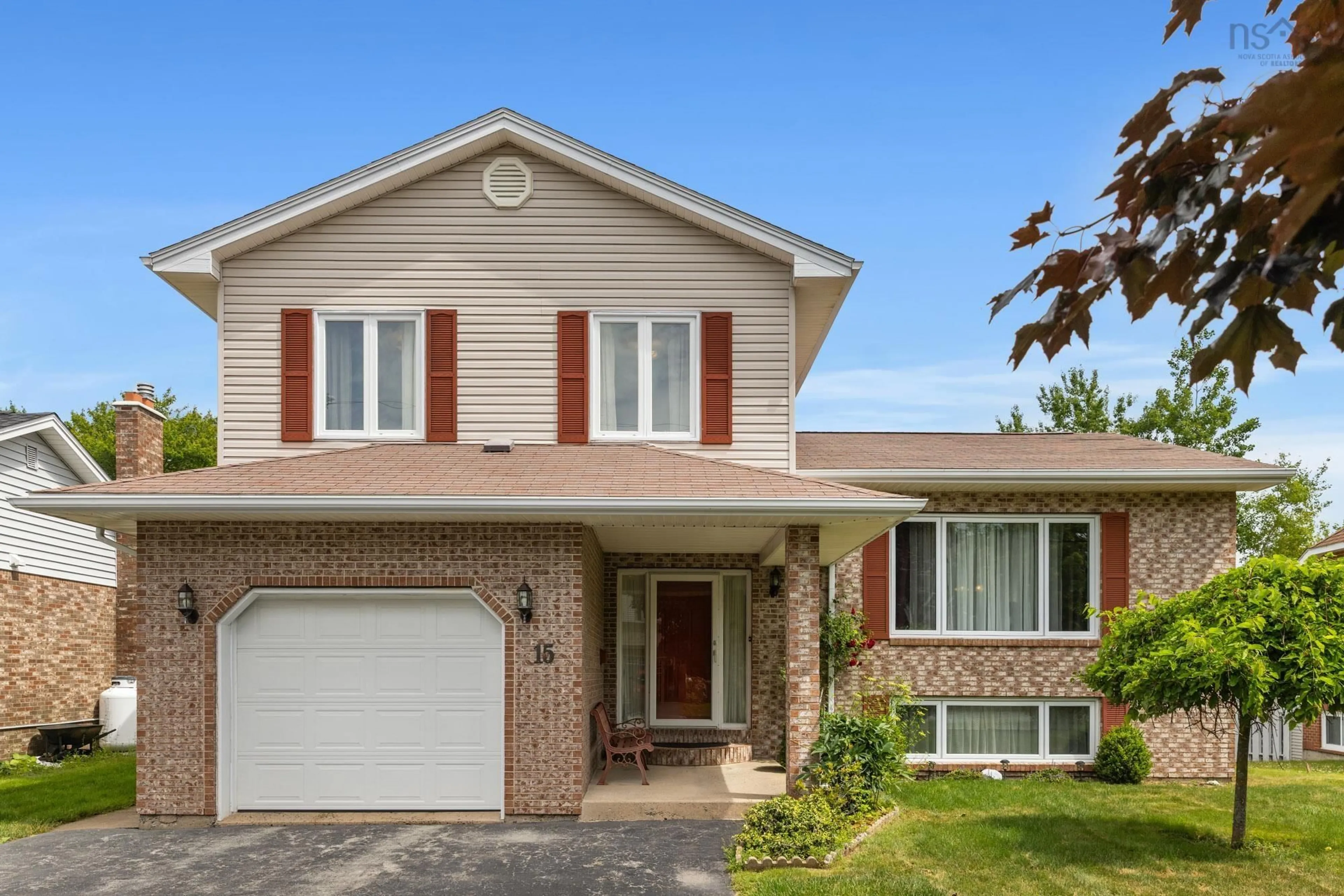 Home with brick exterior material, street for 15 Turnmill Dr, Halifax Nova Scotia B3M 4H2