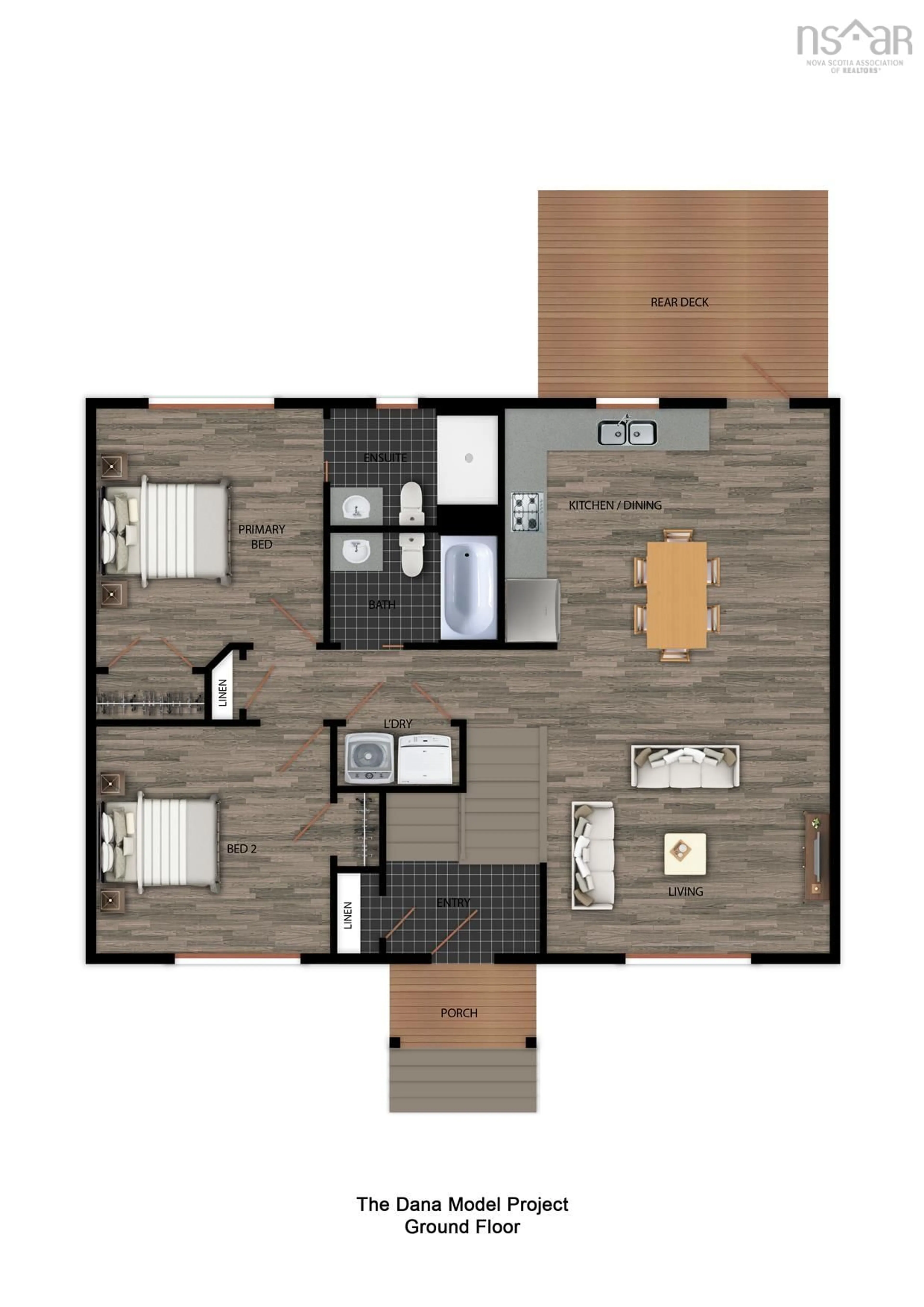 Floor plan for 848 East Uniacke Rd, East Uniacke Nova Scotia B0N 1Z0