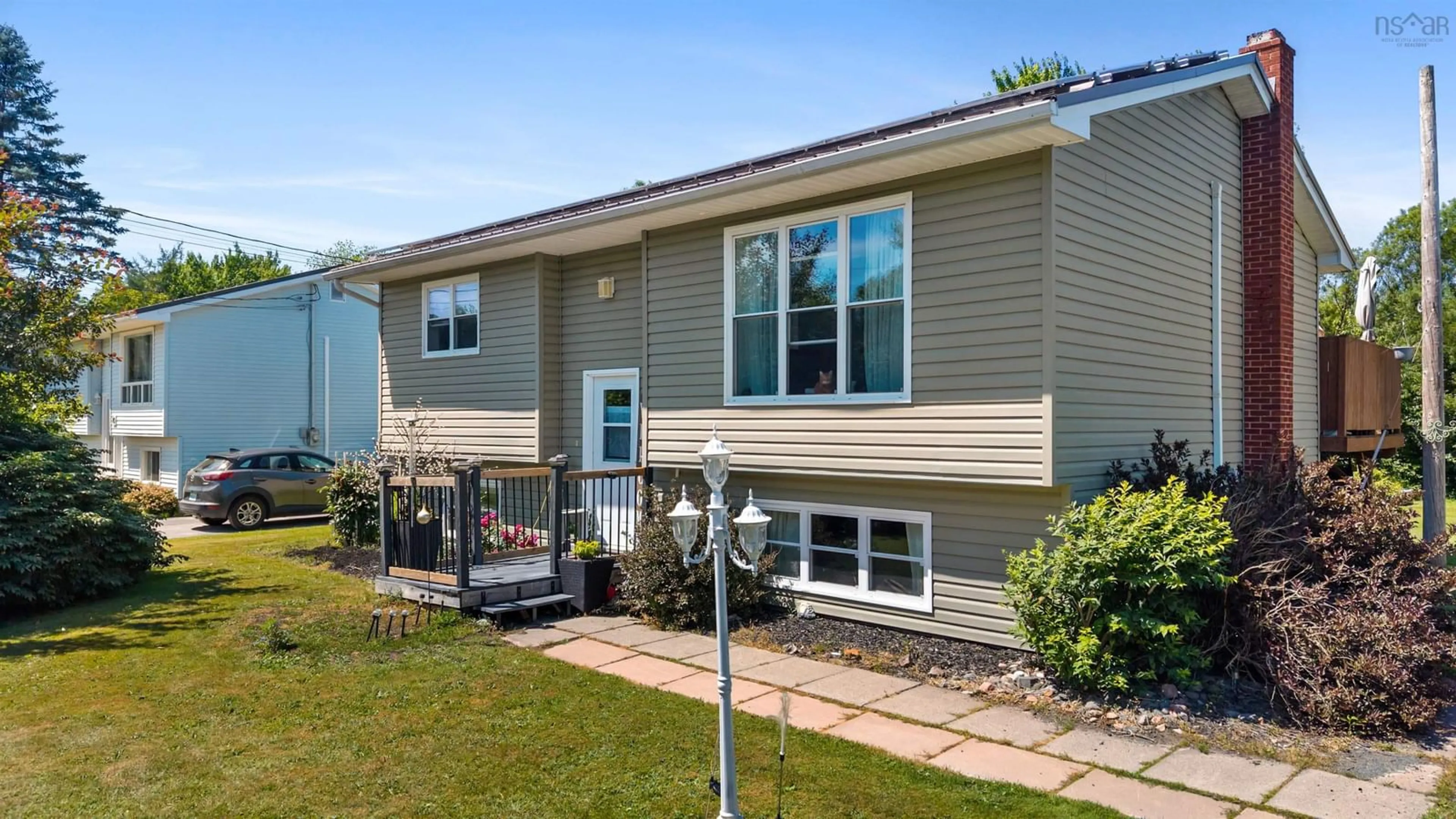 Home with vinyl exterior material, street for 8 Brook Court, Elmsdale Nova Scotia B2S 1J7