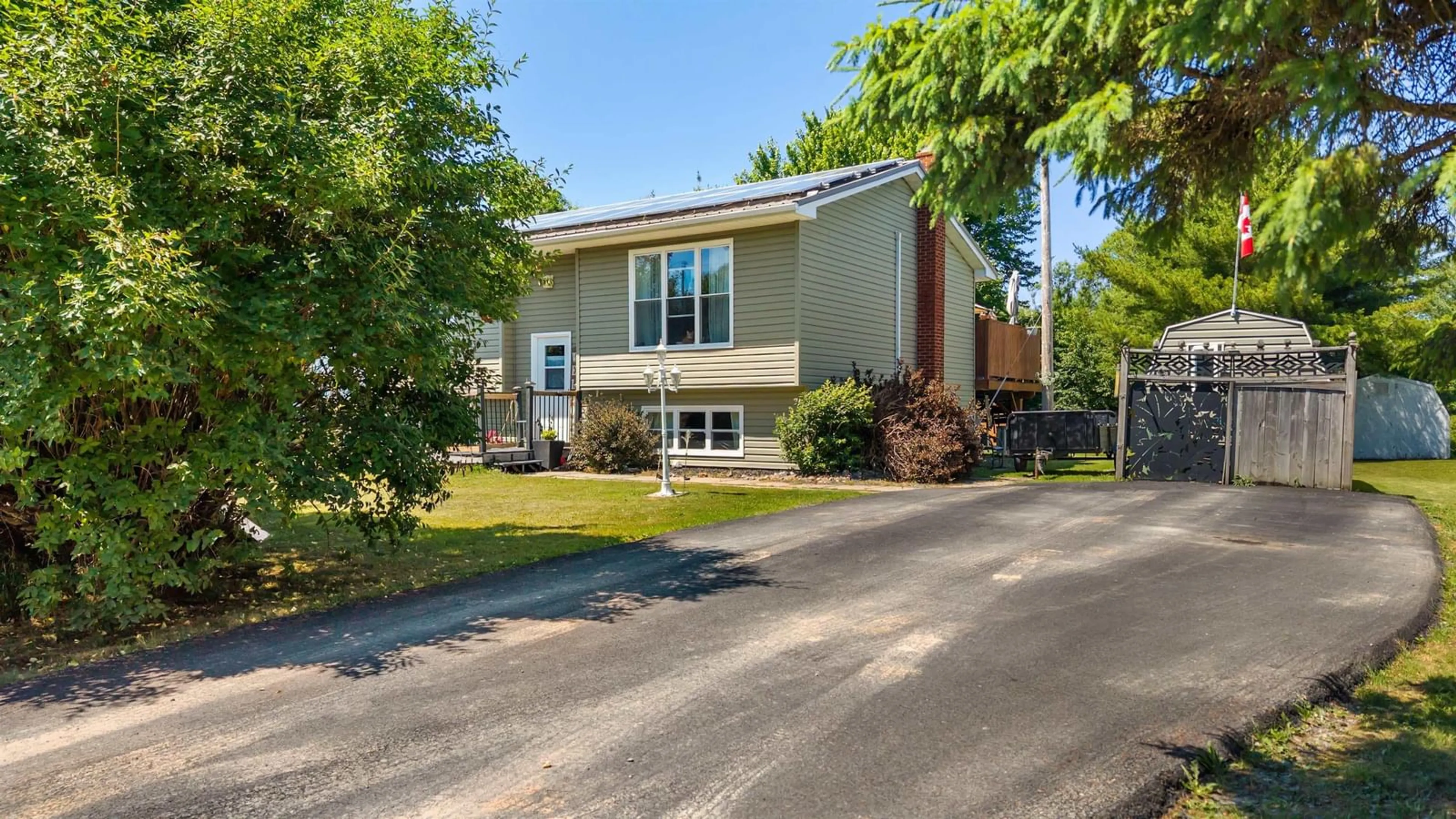 Home with vinyl exterior material, street for 8 Brook Court, Elmsdale Nova Scotia B2S 1J7