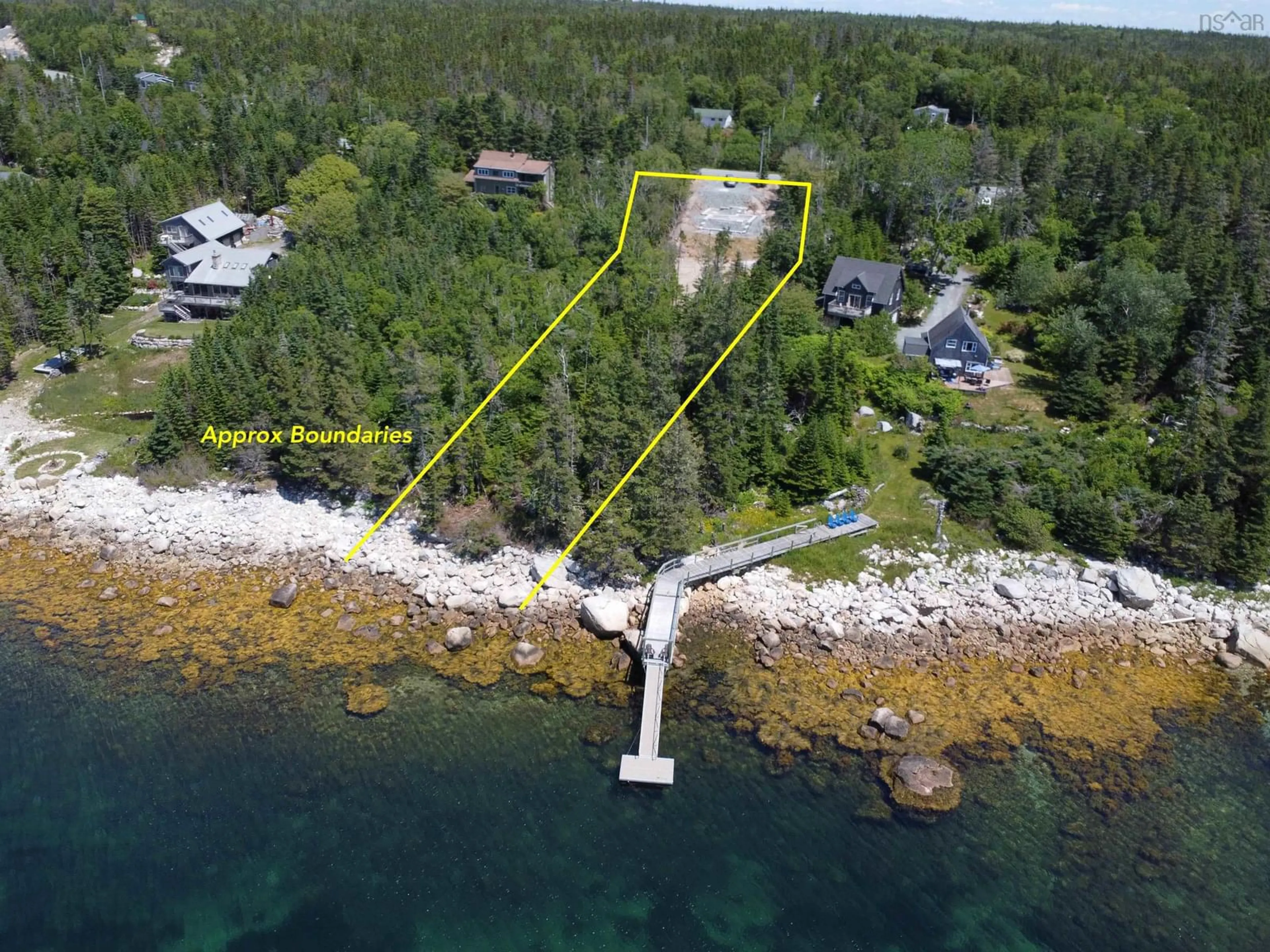 A pic from outside/outdoor area/front of a property/back of a property/a pic from drone, water/lake/river/ocean view for 8776 Peggys Cove Rd, Indian Harbour Nova Scotia B3Z 3P3