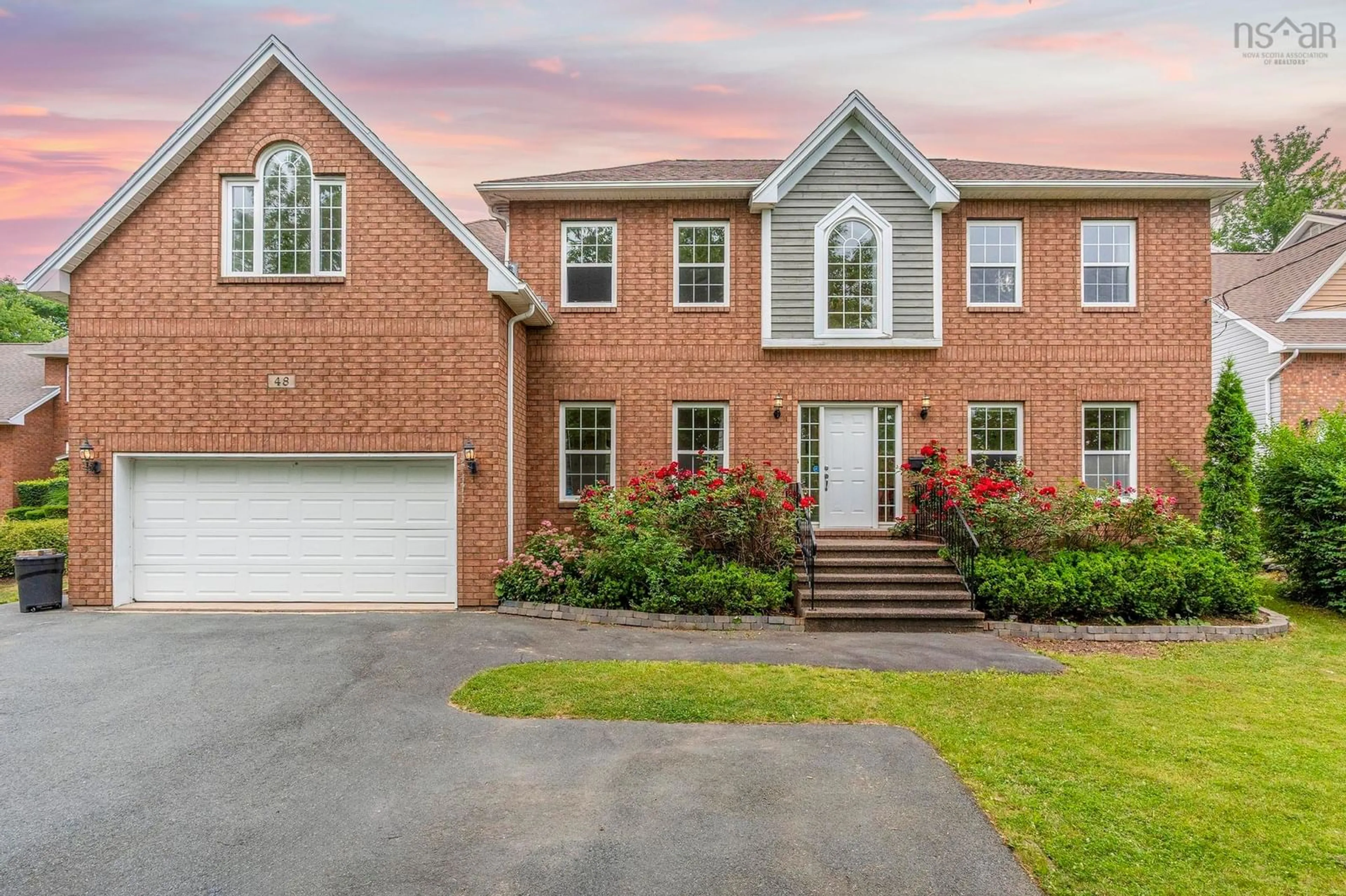 Home with brick exterior material, street for 48 Doyle St, Bedford Nova Scotia B4A 1K5