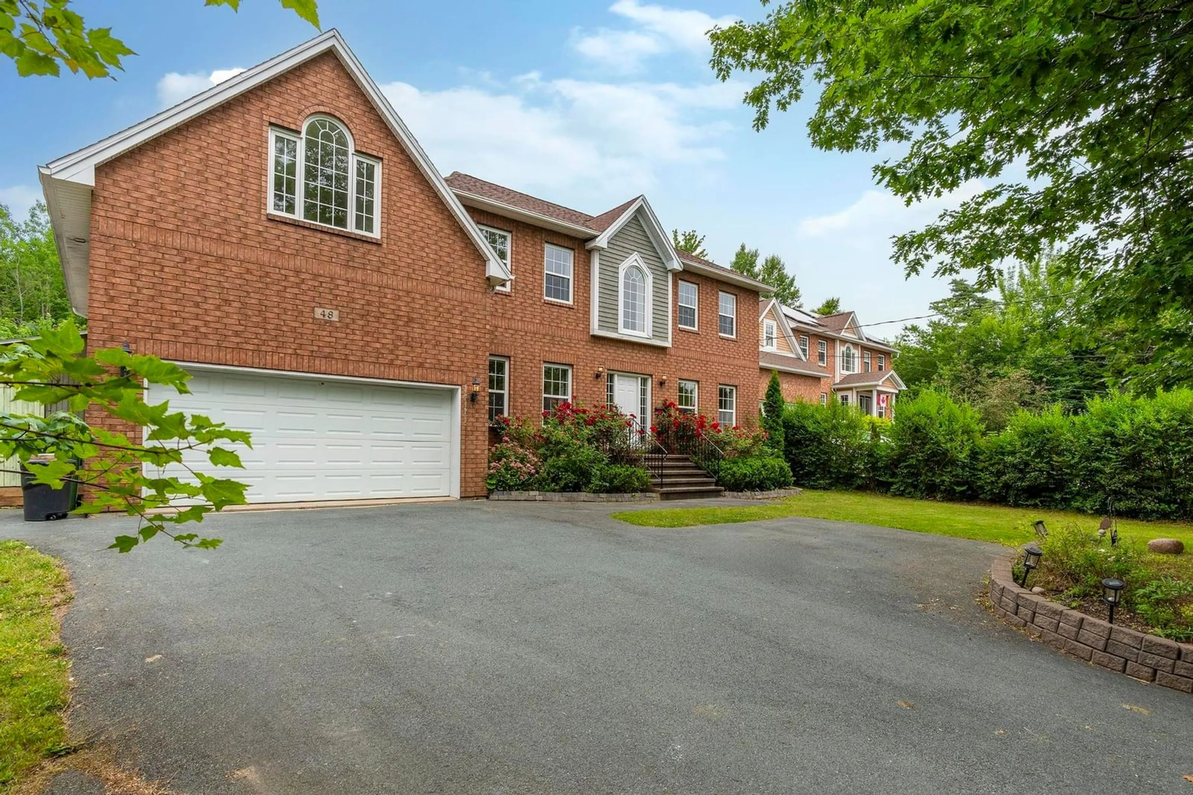 Home with brick exterior material, street for 48 Doyle St, Bedford Nova Scotia B4A 1K5