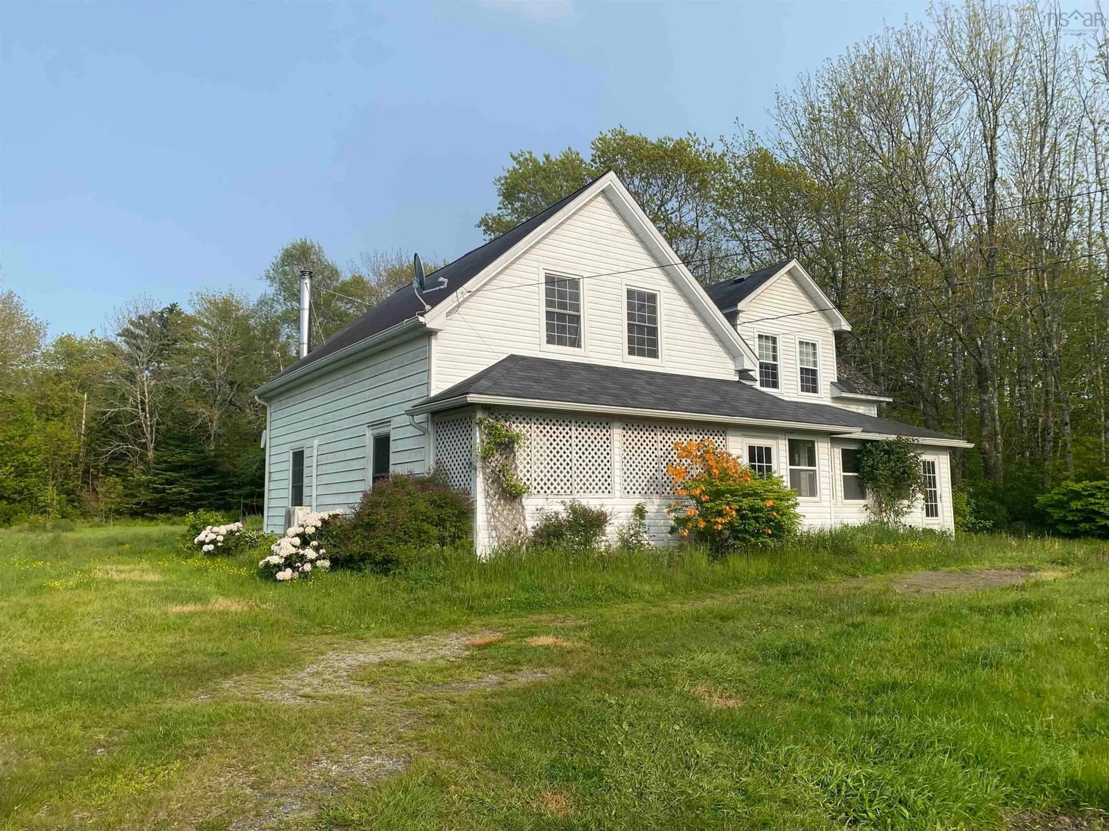 A pic from outside/outdoor area/front of a property/back of a property/a pic from drone, building for 137 Bells Point Rd, Port Mouton Nova Scotia B0T 1T0