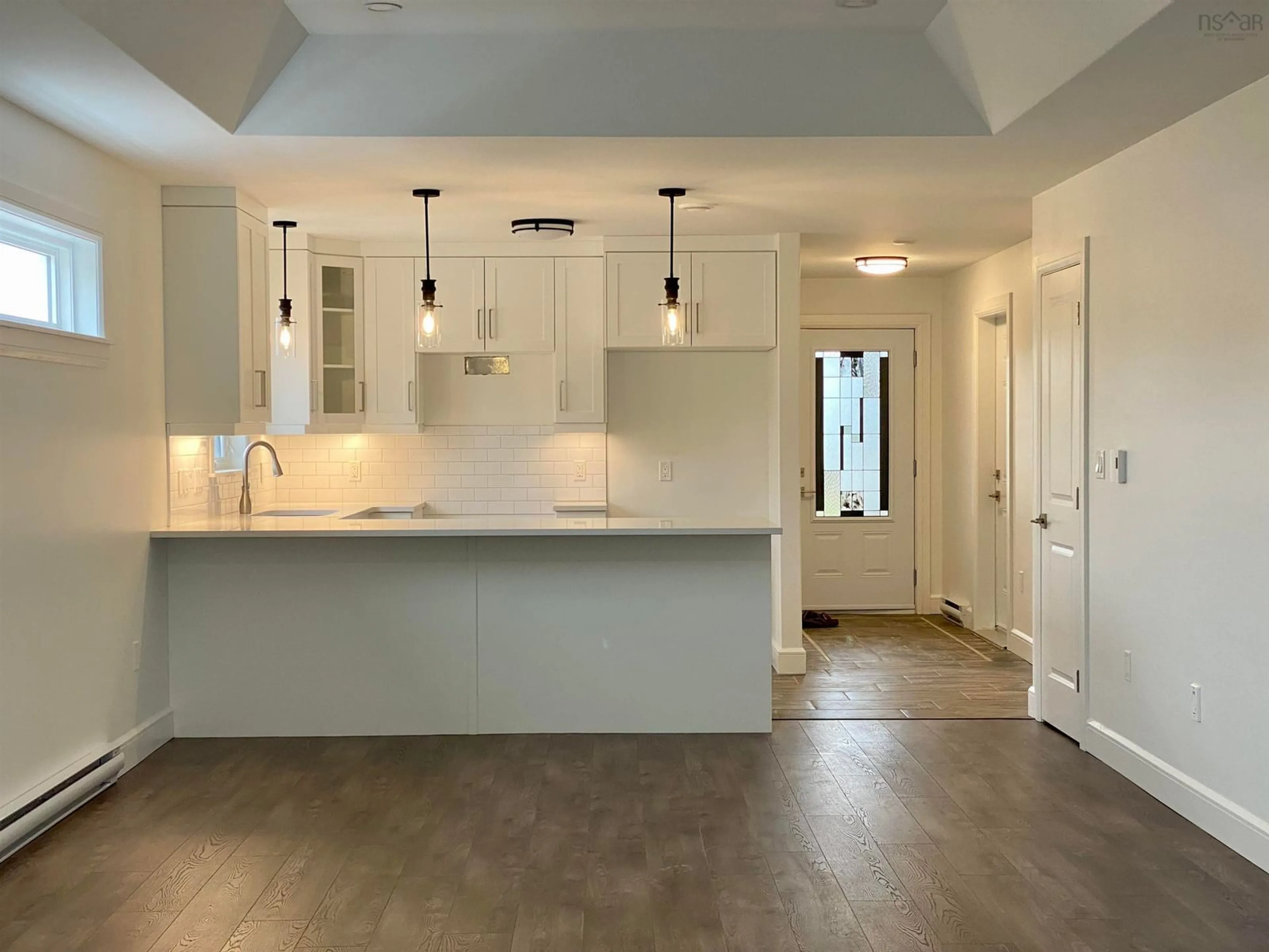 Open concept kitchen, ceramic/tile floor for 6 Goldenrod Crt, Falmouth Nova Scotia B0N 1L0