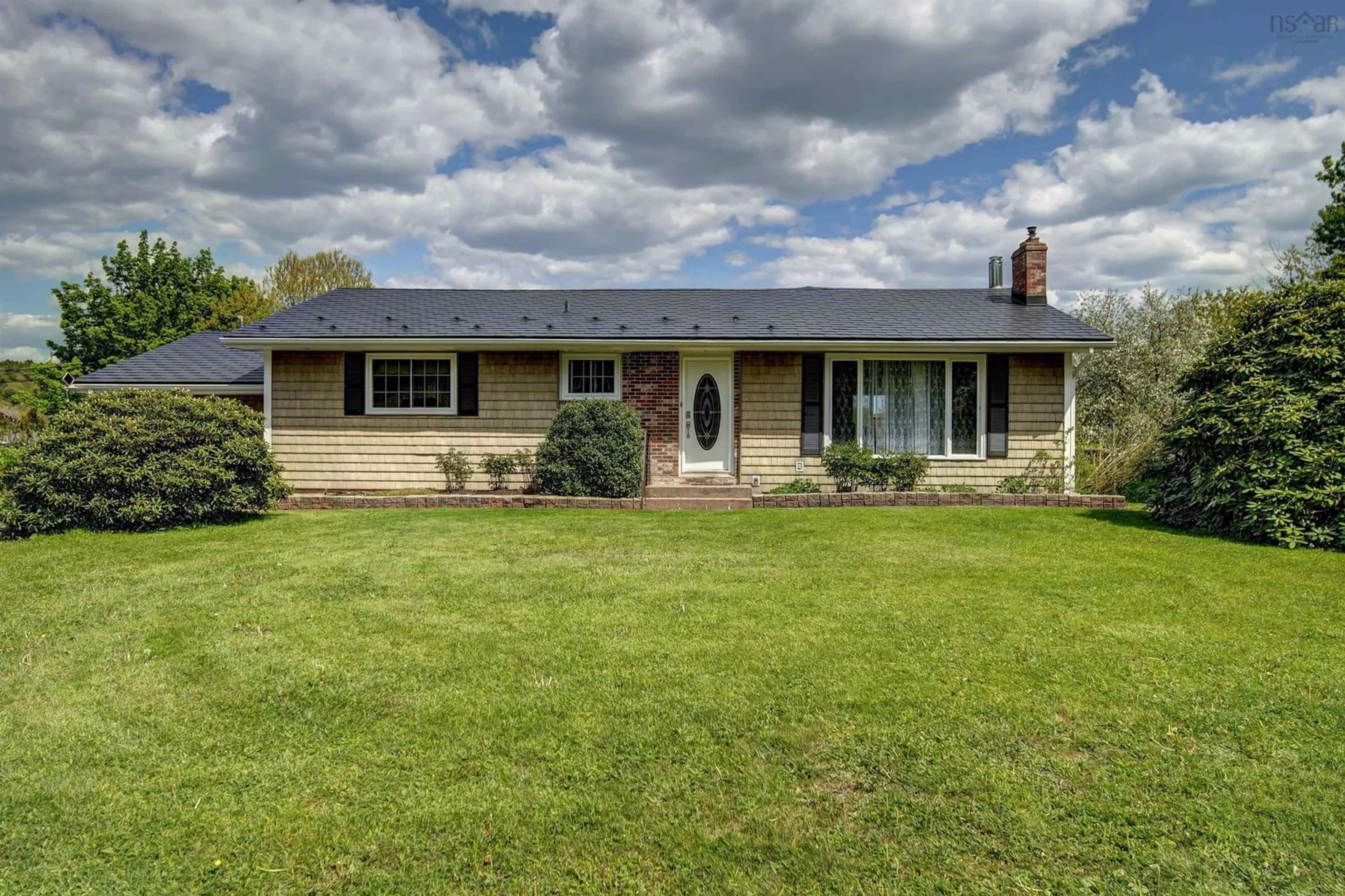 Home with vinyl exterior material, street for 1305 Fall River Rd, Fall River Nova Scotia B2T 1E6