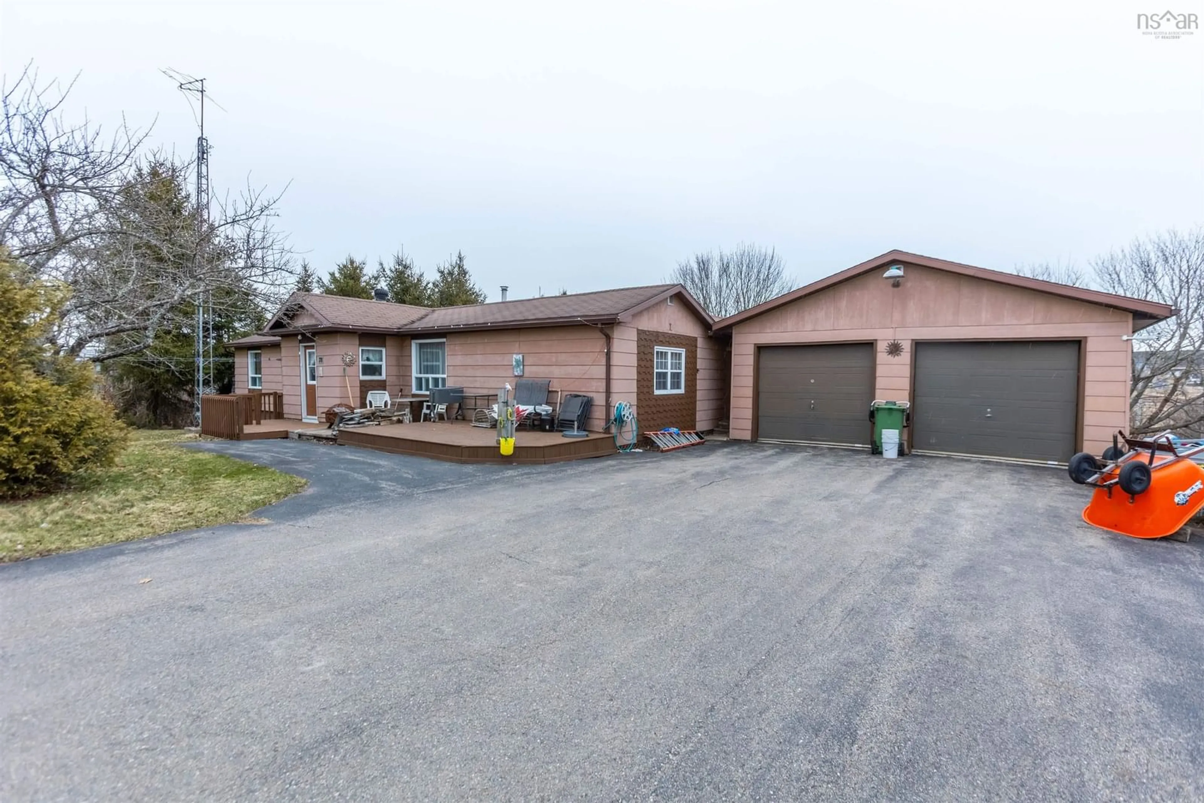 A pic from outside/outdoor area/front of a property/back of a property/a pic from drone, street for 78 Elm St, River Hebert Nova Scotia B0L 1G0