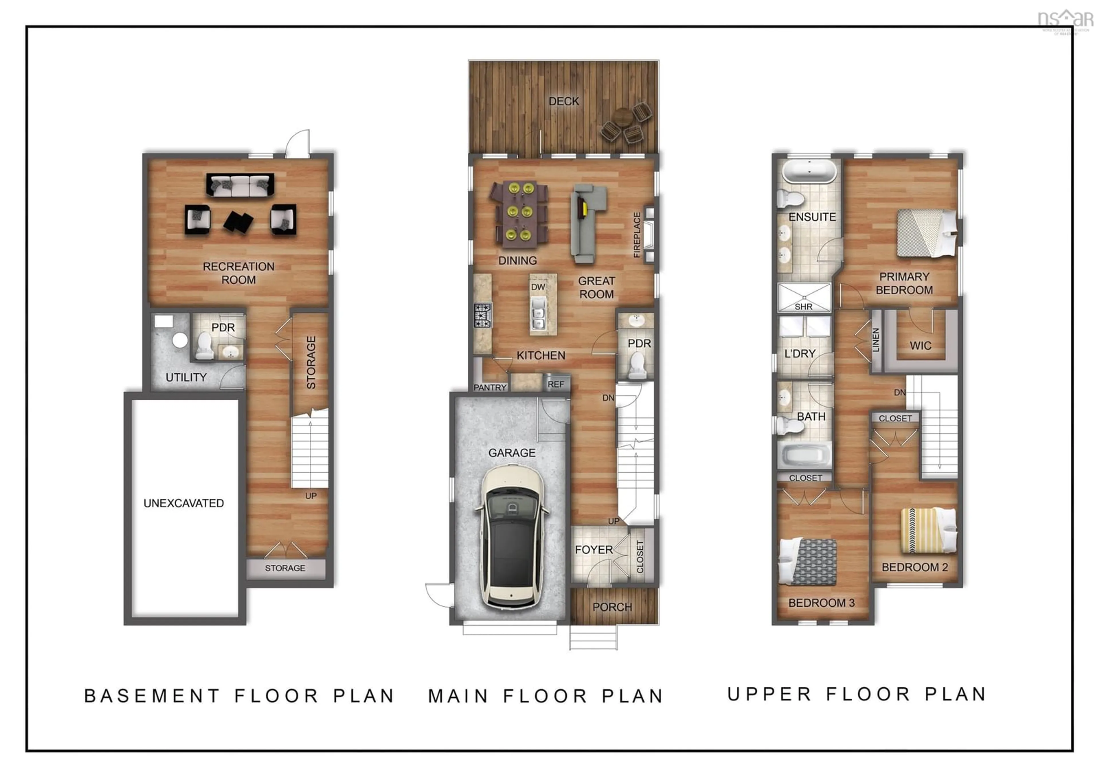 Floor plan for 179 Brunello Blvd #Lot 9-20, Timberlea Nova Scotia B3T 0J3