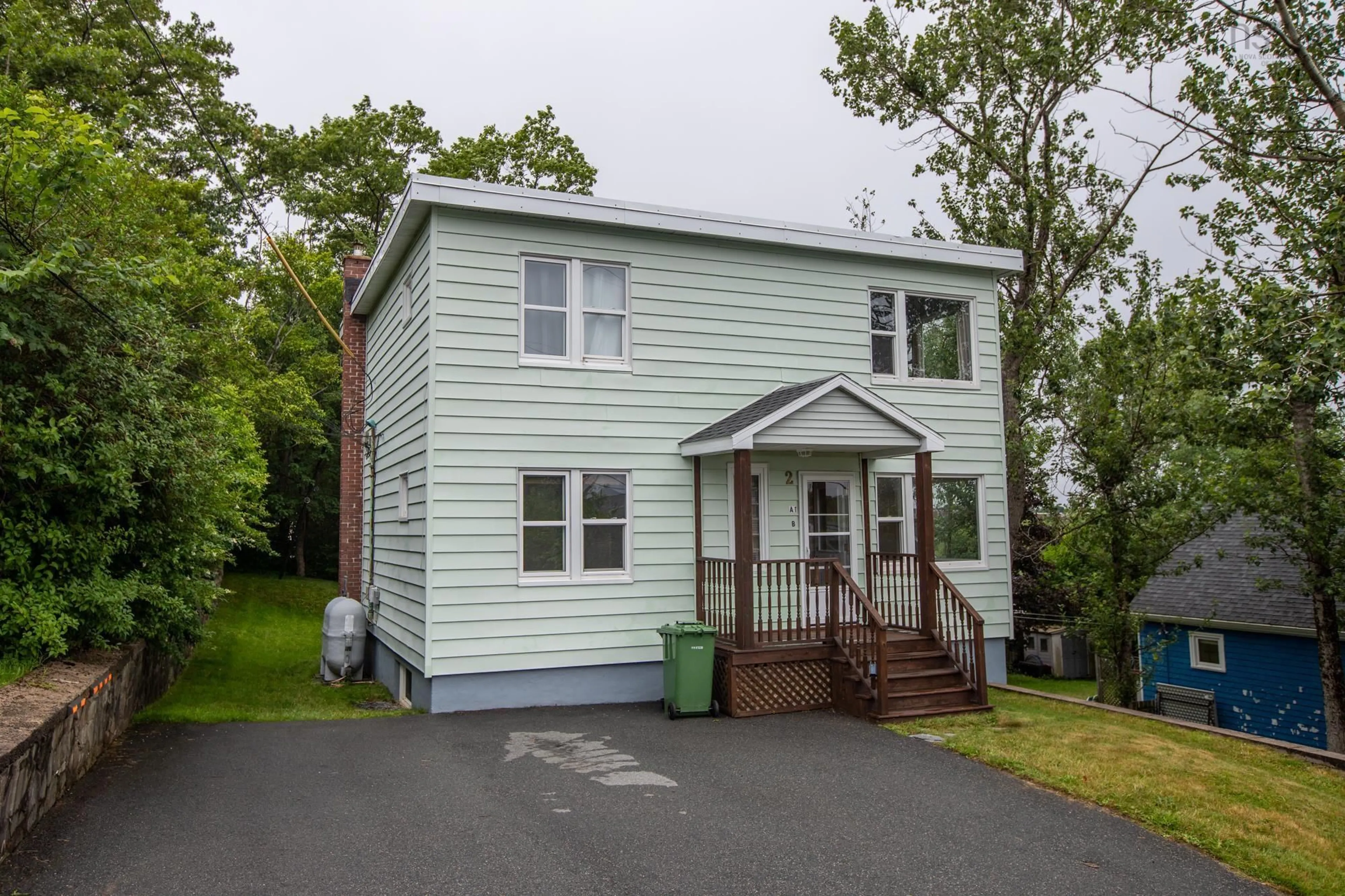 Home with vinyl exterior material, street for 2 Rodney Terr, Dartmouth Nova Scotia B2Y 2H1