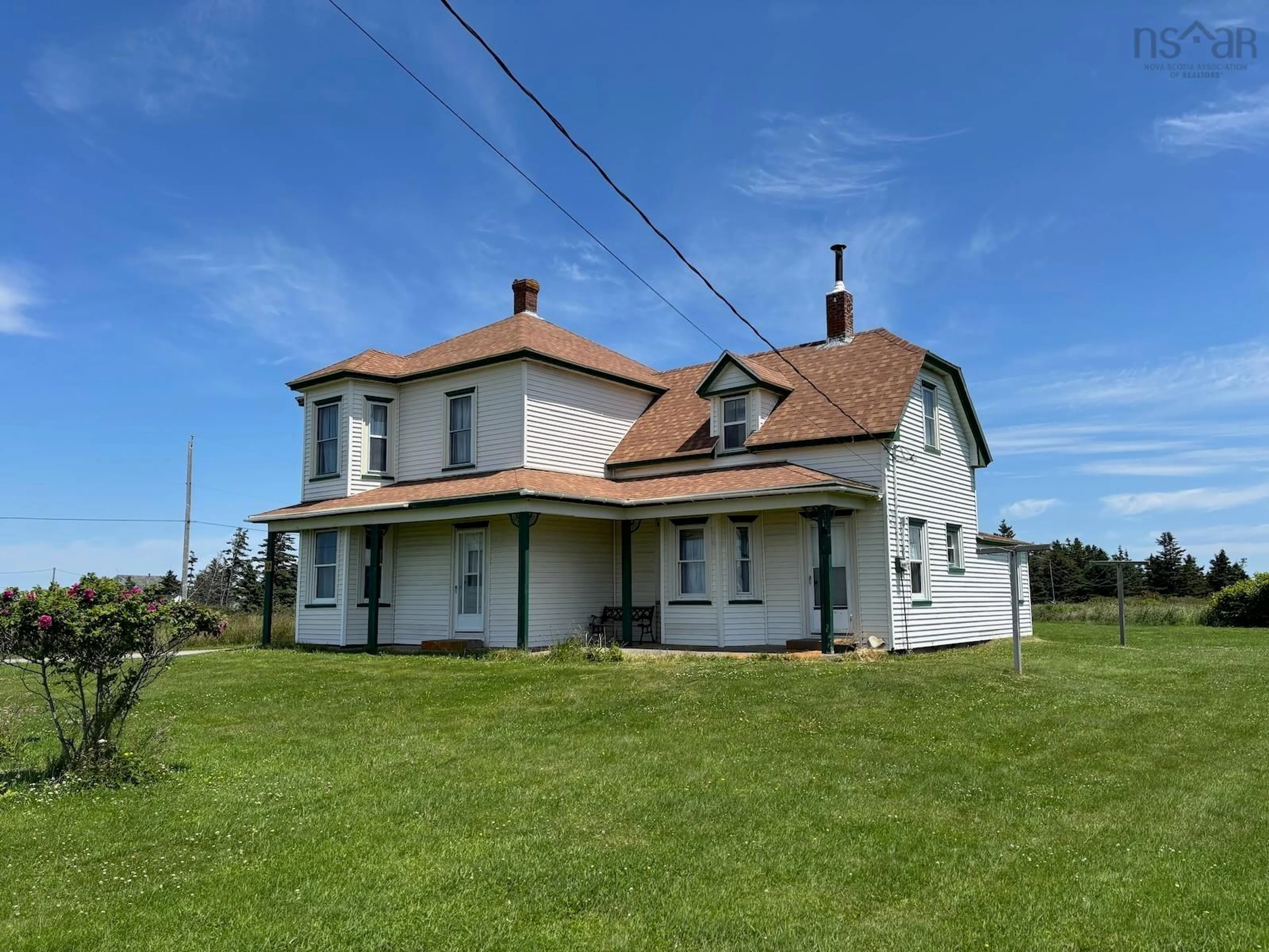 A pic from outside/outdoor area/front of a property/back of a property/a pic from drone, building for 12 Ripine Lane, Pinkneys Point Nova Scotia B0W 1B0