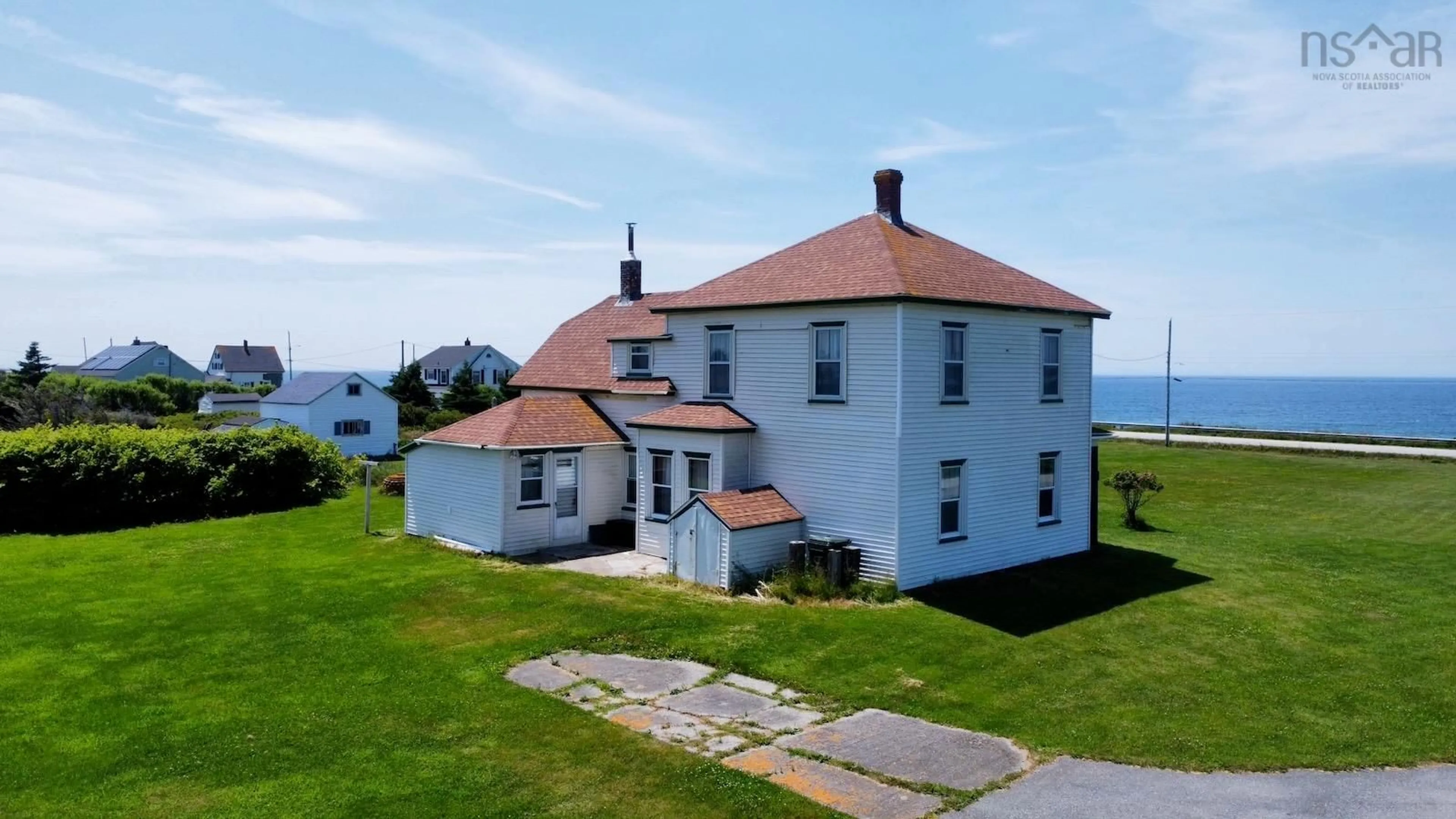A pic from outside/outdoor area/front of a property/back of a property/a pic from drone, building for 12 Ripine Lane, Pinkneys Point Nova Scotia B0W 1B0