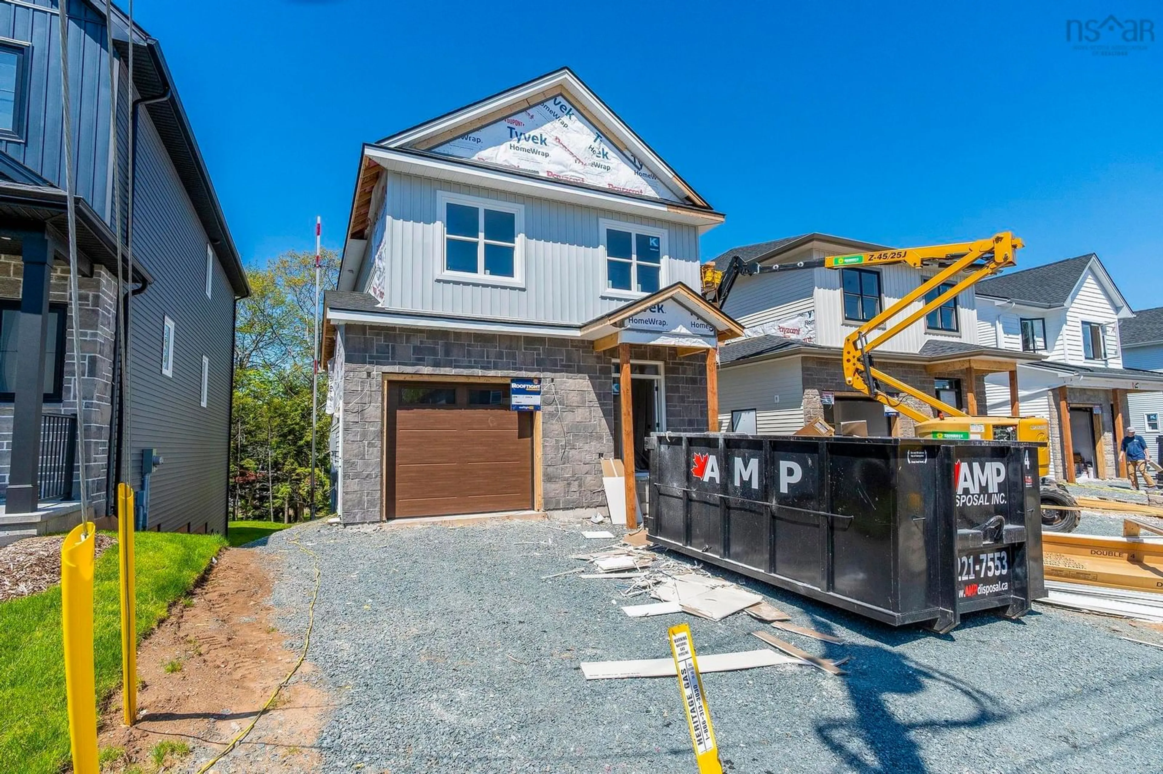 Home with brick exterior material, street for 49 Pearlgarden Close, Dartmouth Nova Scotia B2X 0C3