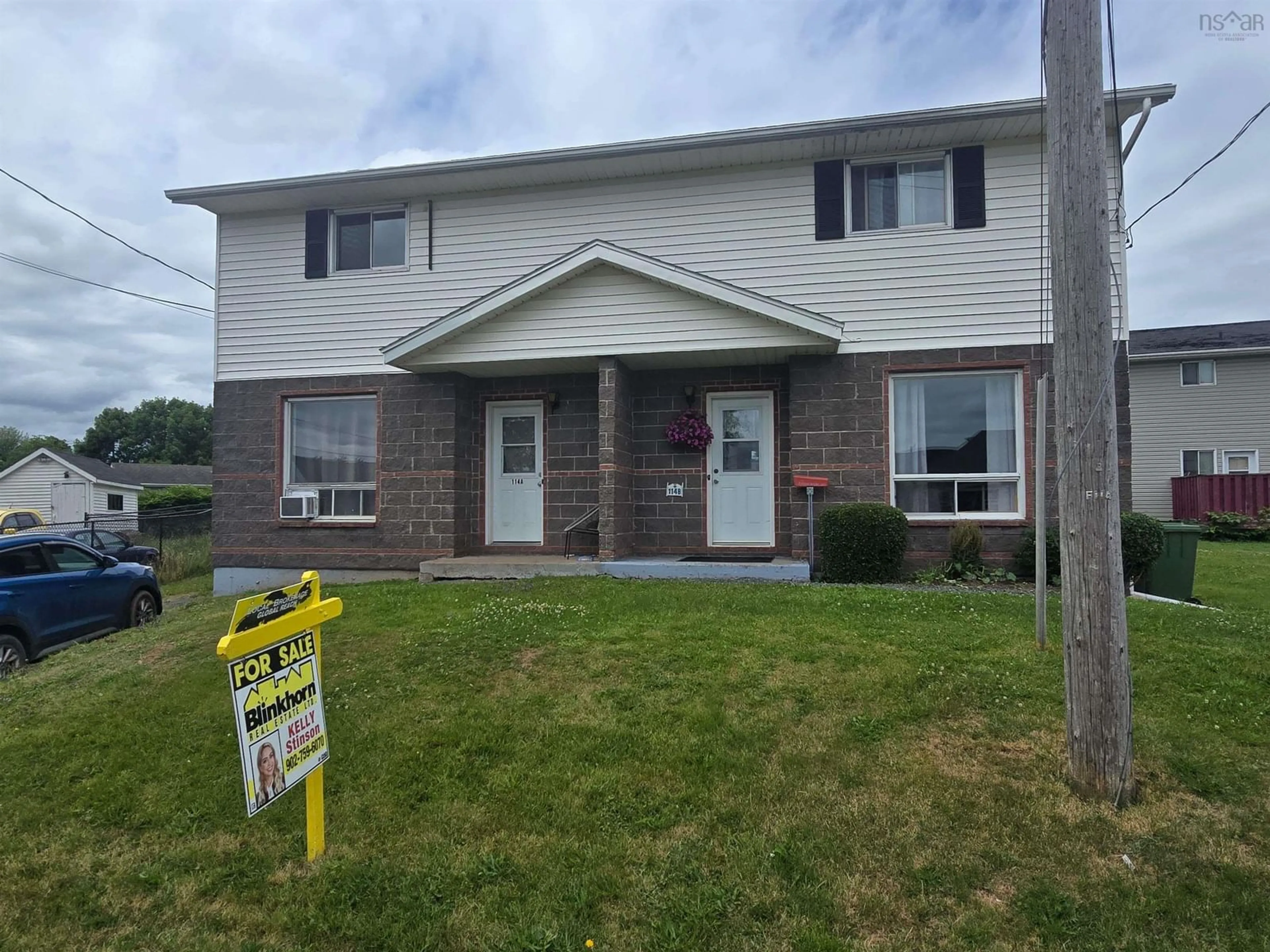 Home with vinyl exterior material, unknown for 114 Hudson St, Stellarton Nova Scotia B0K 1S0