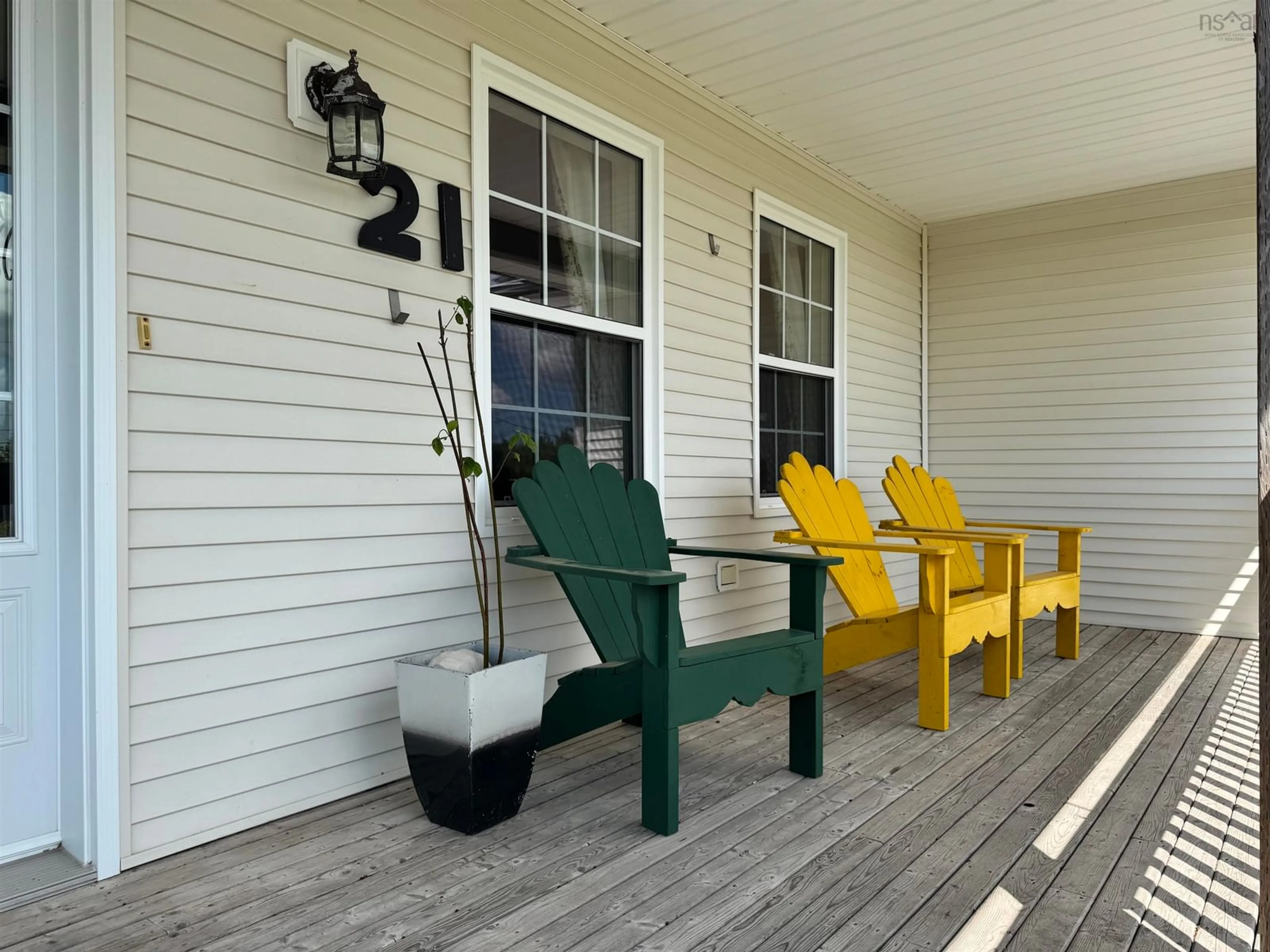 Patio, street for 21 Barclay Ridge Cres, Lyons Brook Nova Scotia B0K 1H0