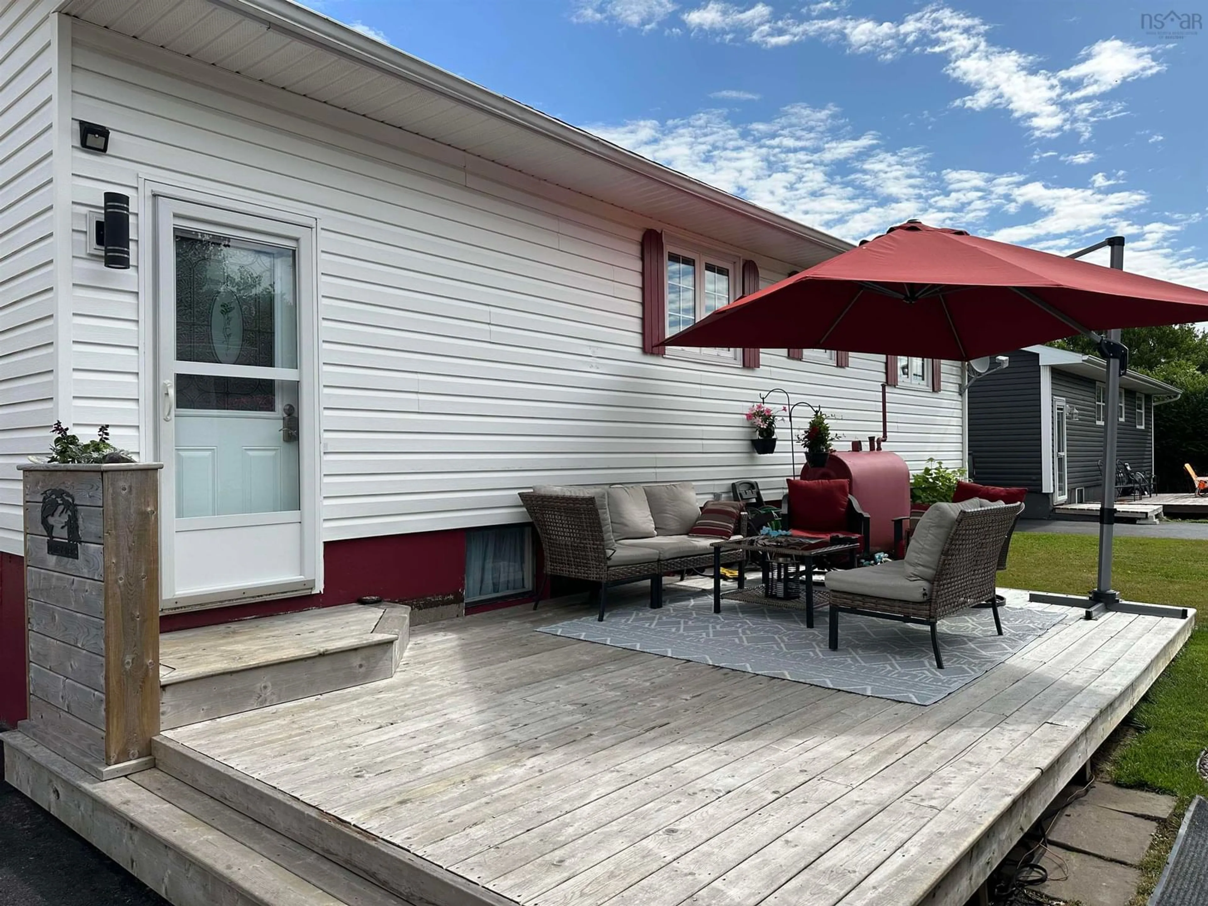 Patio, street for 17 Willowdale Dr, Glace Bay Nova Scotia B1A 4B3