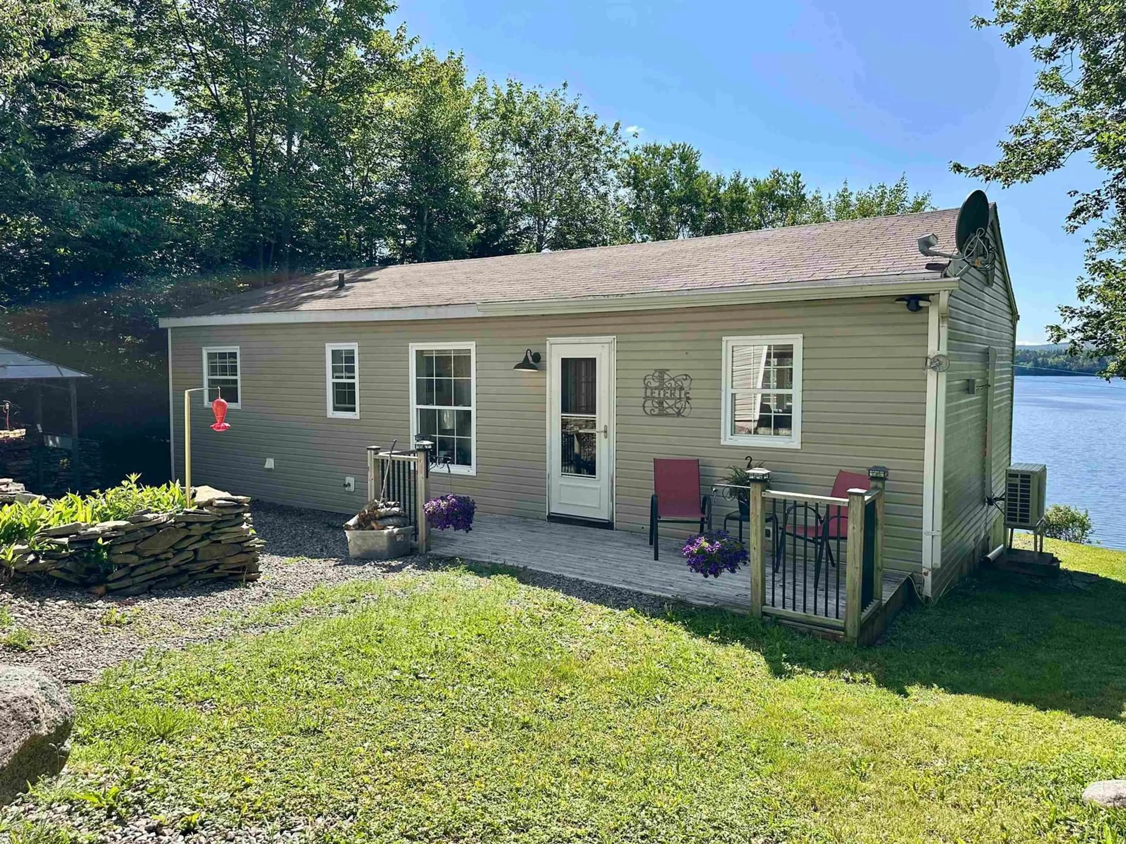 Home with vinyl exterior material, unknown for 1458 Grand Mira South Rd, Grand Mira South Nova Scotia B1K 1H2