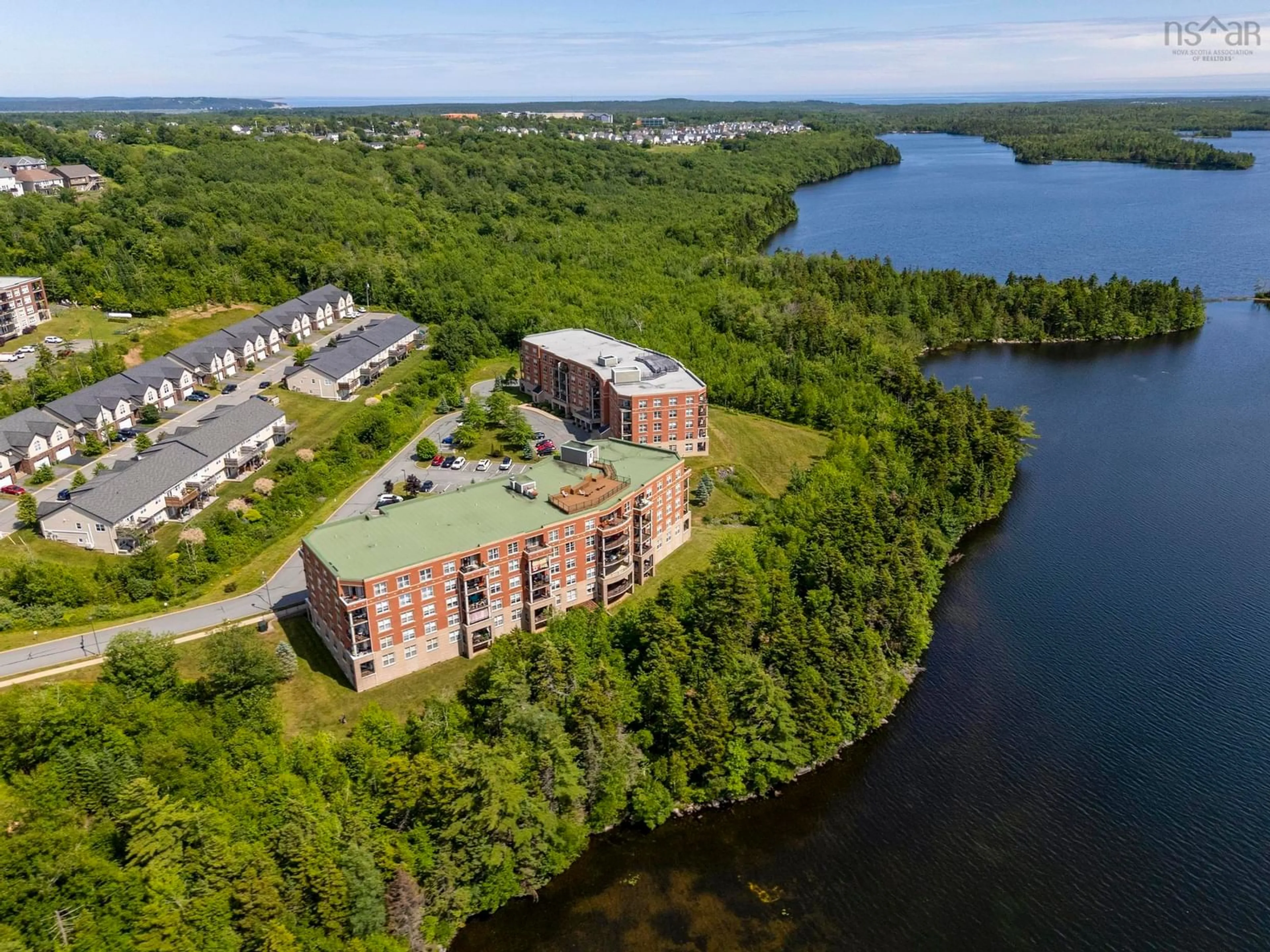 A pic from outside/outdoor area/front of a property/back of a property/a pic from drone, water/lake/river/ocean view for 87 Pebblecreek Cres #108, Portland Hills Nova Scotia B2W 0J9