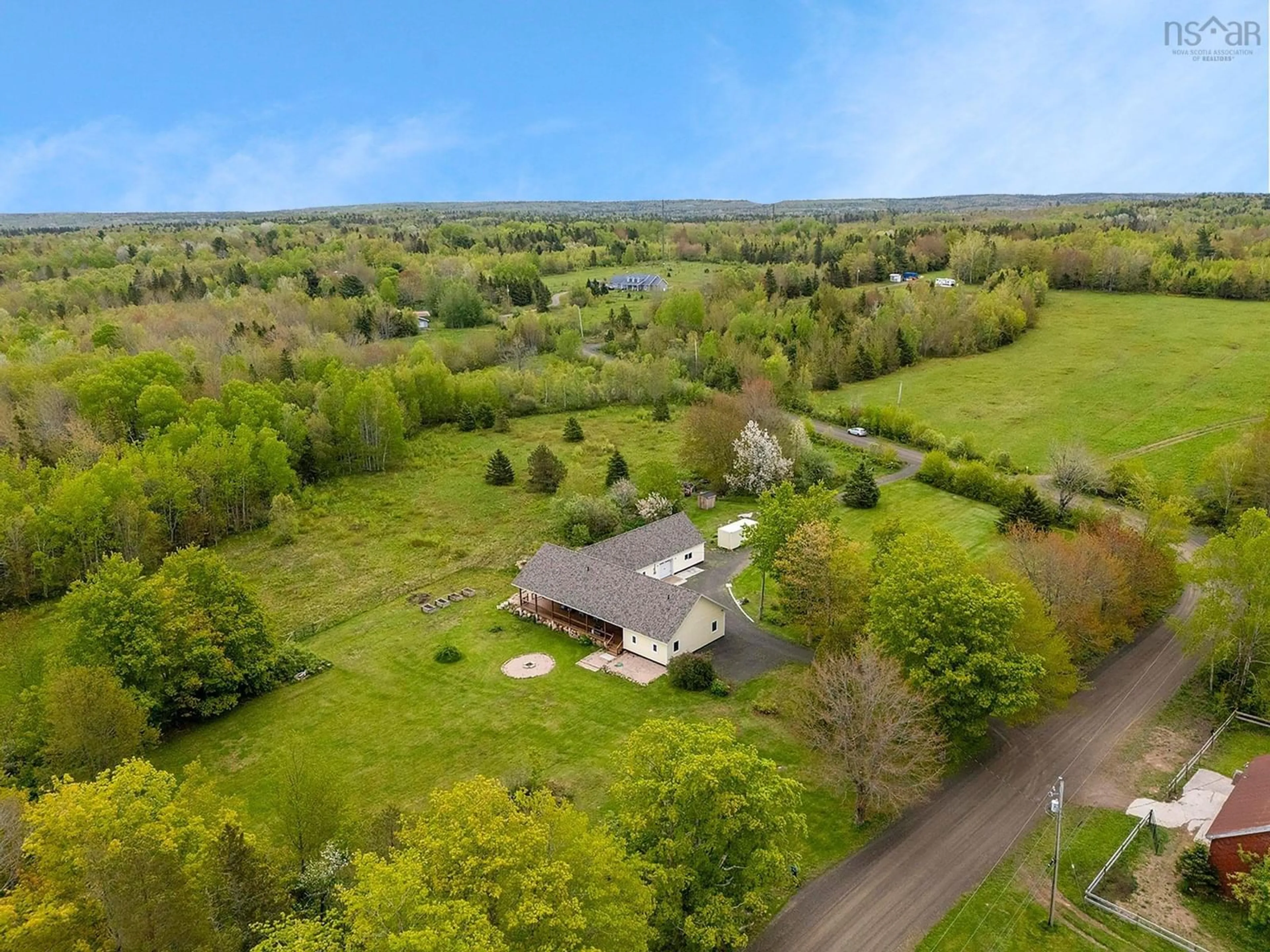 A pic from outside/outdoor area/front of a property/back of a property/a pic from drone, unknown for 237 Inglisville Road, West Inglisville Nova Scotia B0S 1M0