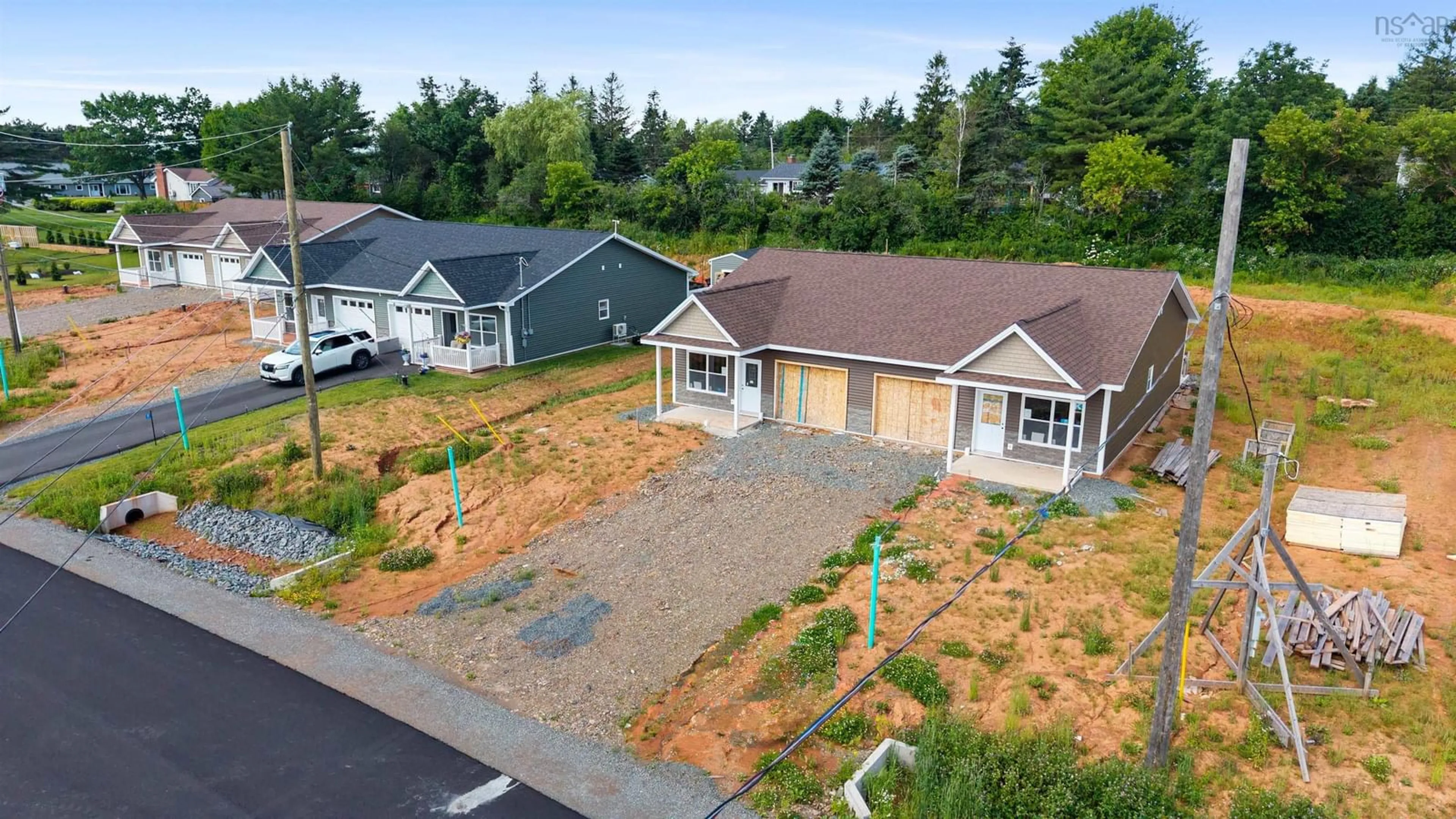 A pic from outside/outdoor area/front of a property/back of a property/a pic from drone, unknown for 19 Summer Hill Pl, Upper Onslow Nova Scotia B6L 0G9