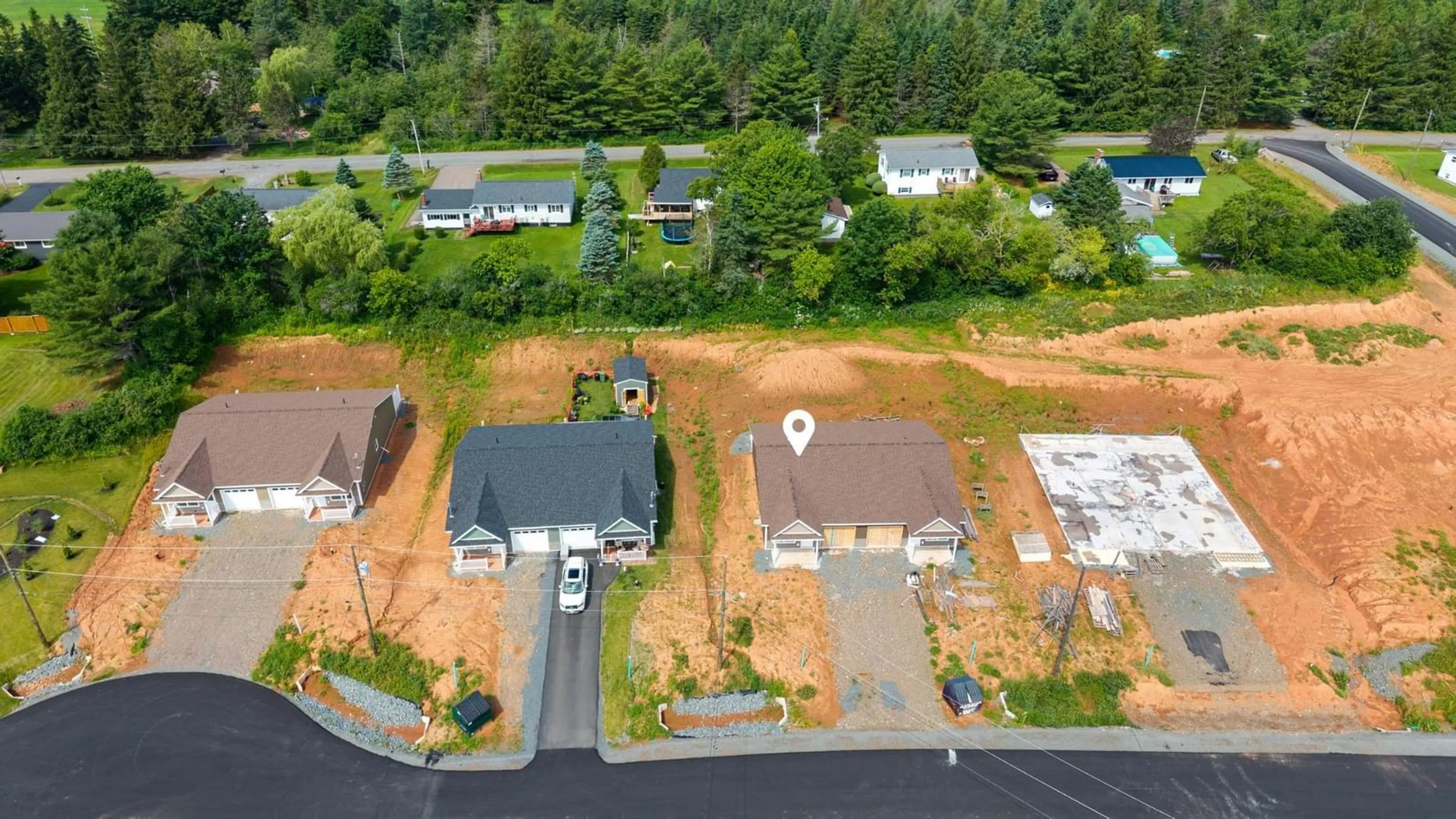 A pic from outside/outdoor area/front of a property/back of a property/a pic from drone, street for 19 Summer Hill Pl, Upper Onslow Nova Scotia B6L 0G9