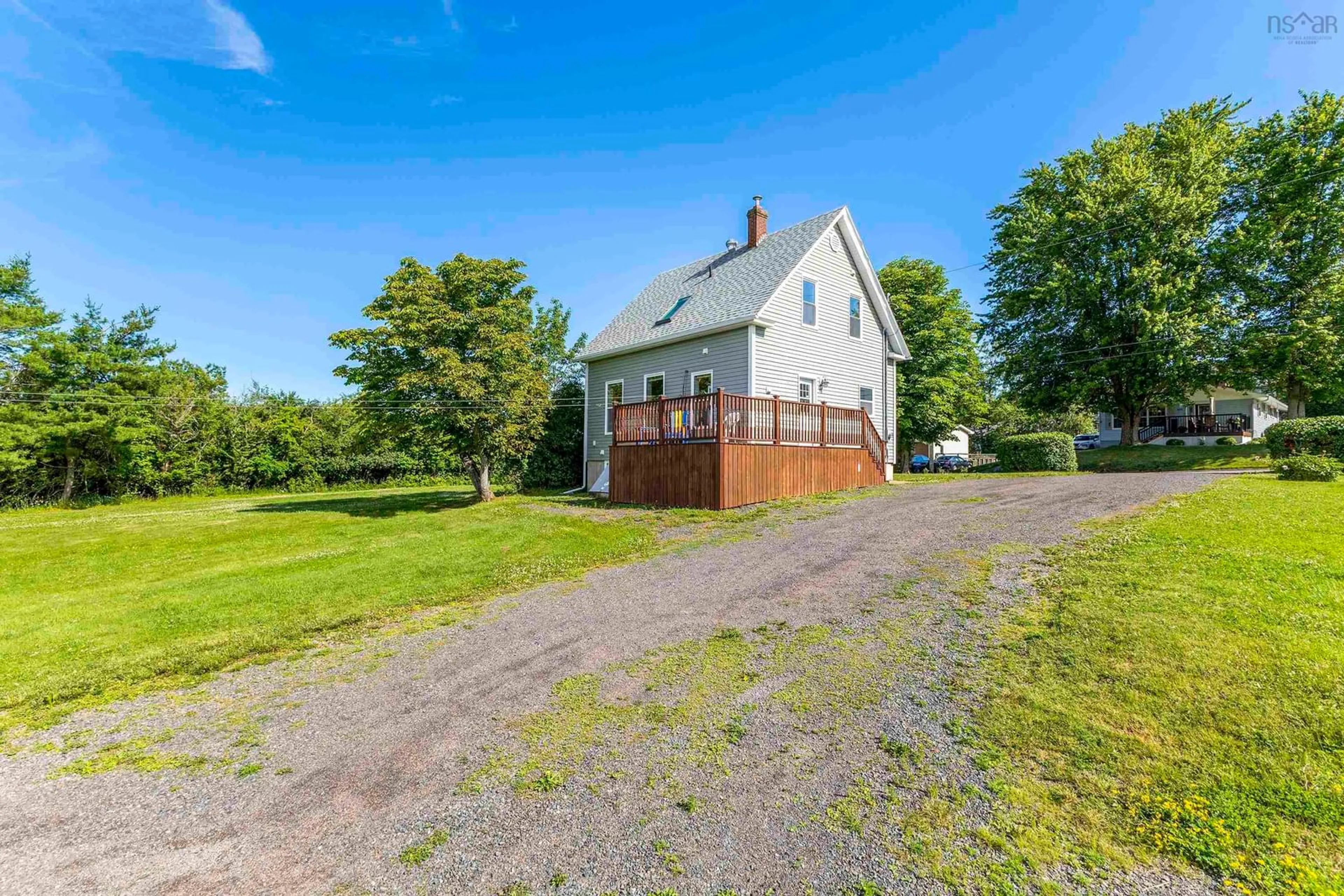A pic from outside/outdoor area/front of a property/back of a property/a pic from drone, unknown for 591 Lorne St, New Glasgow Nova Scotia B2H 4L4