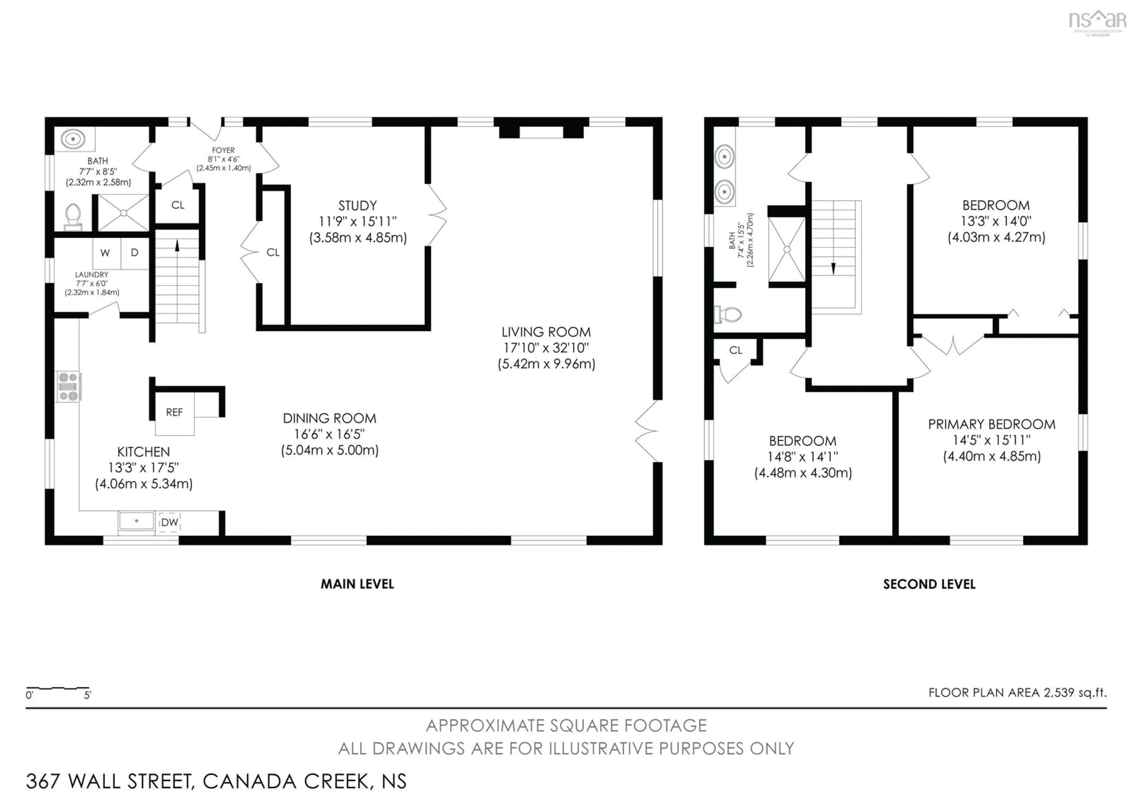 Floor plan for 367 Wall St, Canada Creek Nova Scotia B0P 1V0