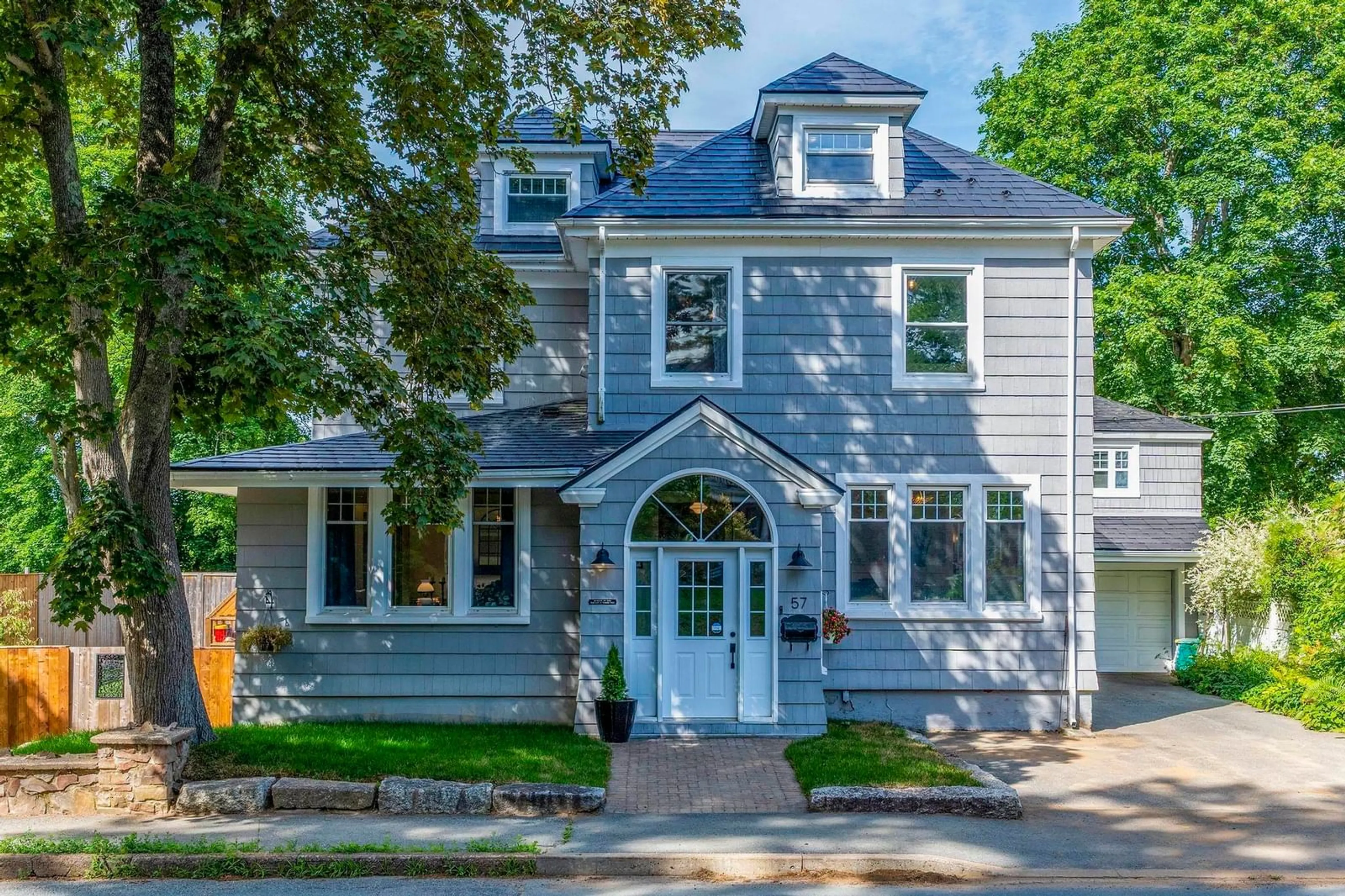 Home with vinyl exterior material, street for 57 Alexandra Ave, Bridgewater Nova Scotia B4V 1H2