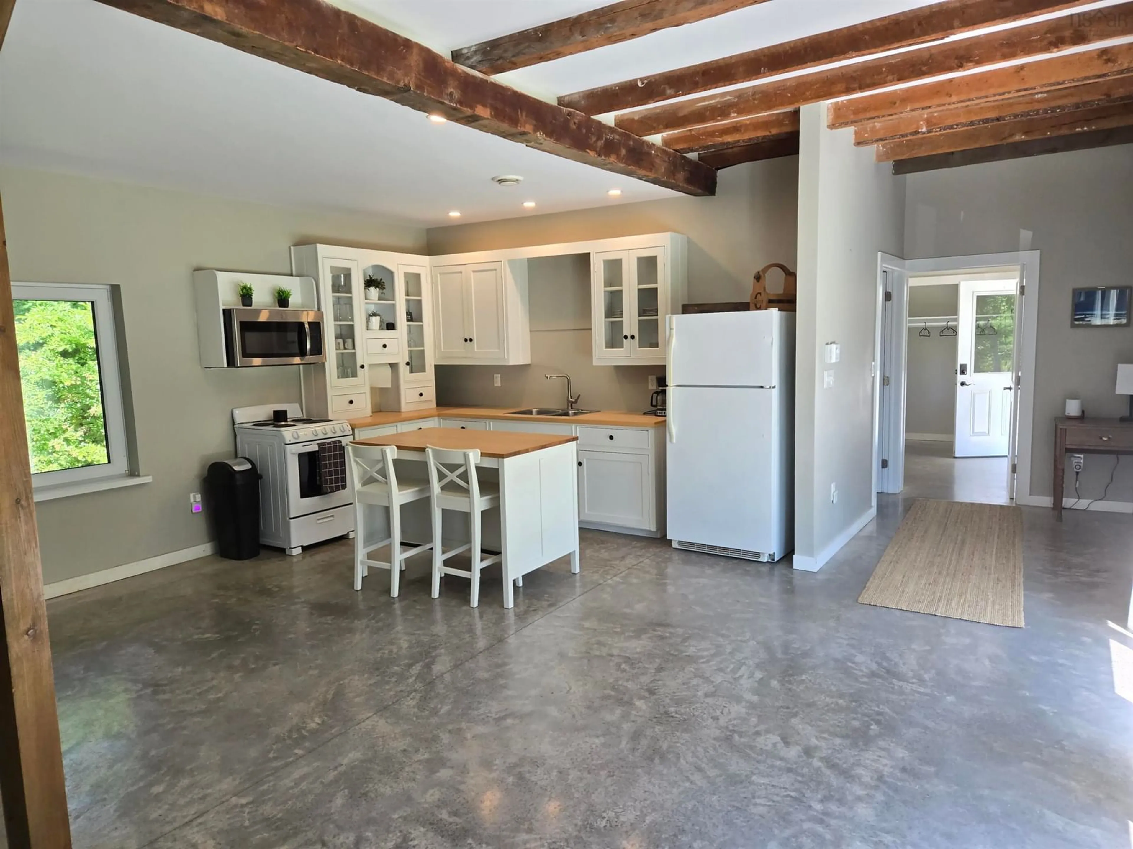 Open concept kitchen, unknown for 6560 Highway 332, Upper Lahave Nova Scotia B4V 7B4