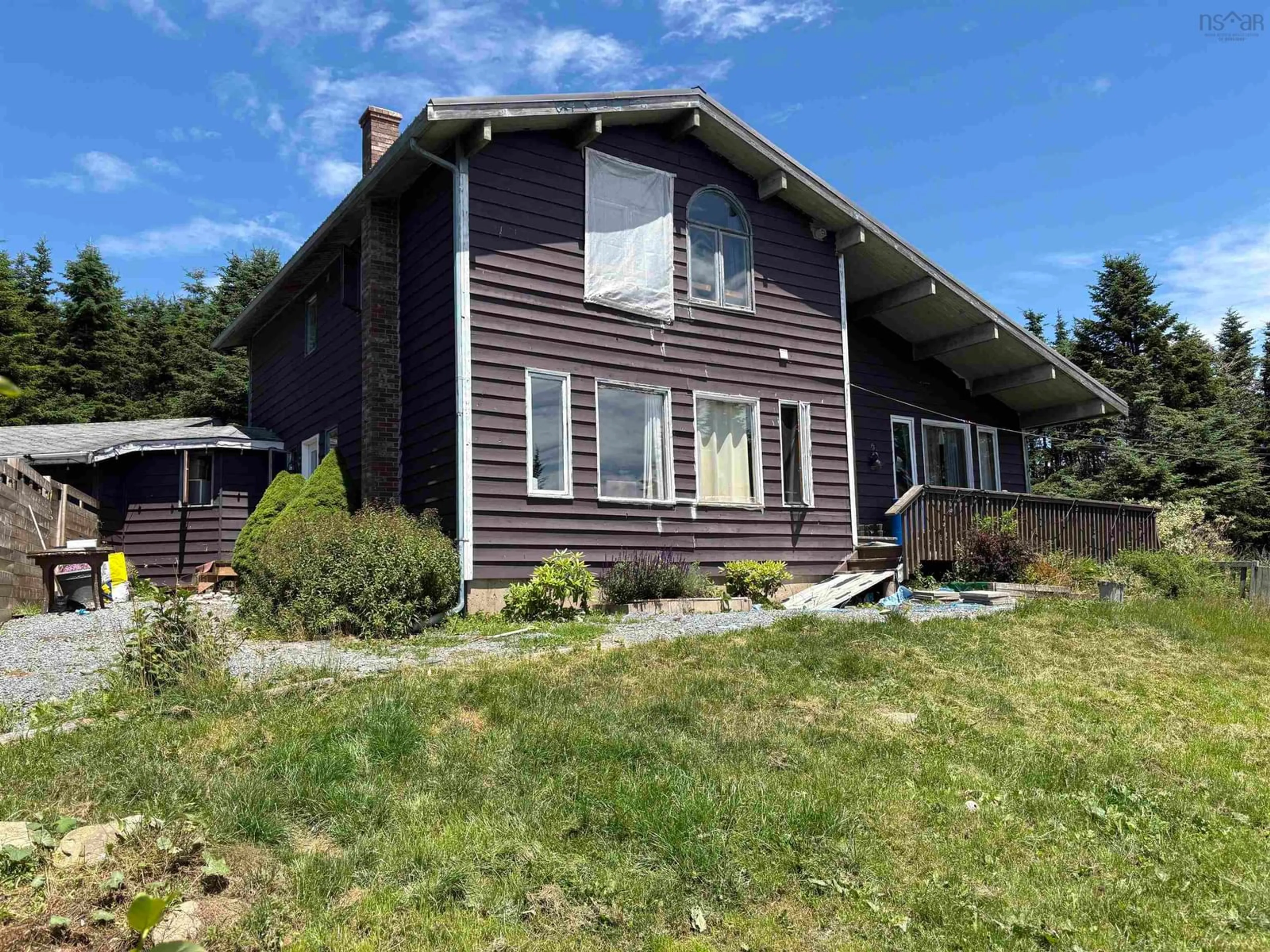 A pic from outside/outdoor area/front of a property/back of a property/a pic from drone, unknown for 24 Oceanic Dr, East Lawrencetown Nova Scotia B2Z 1P4