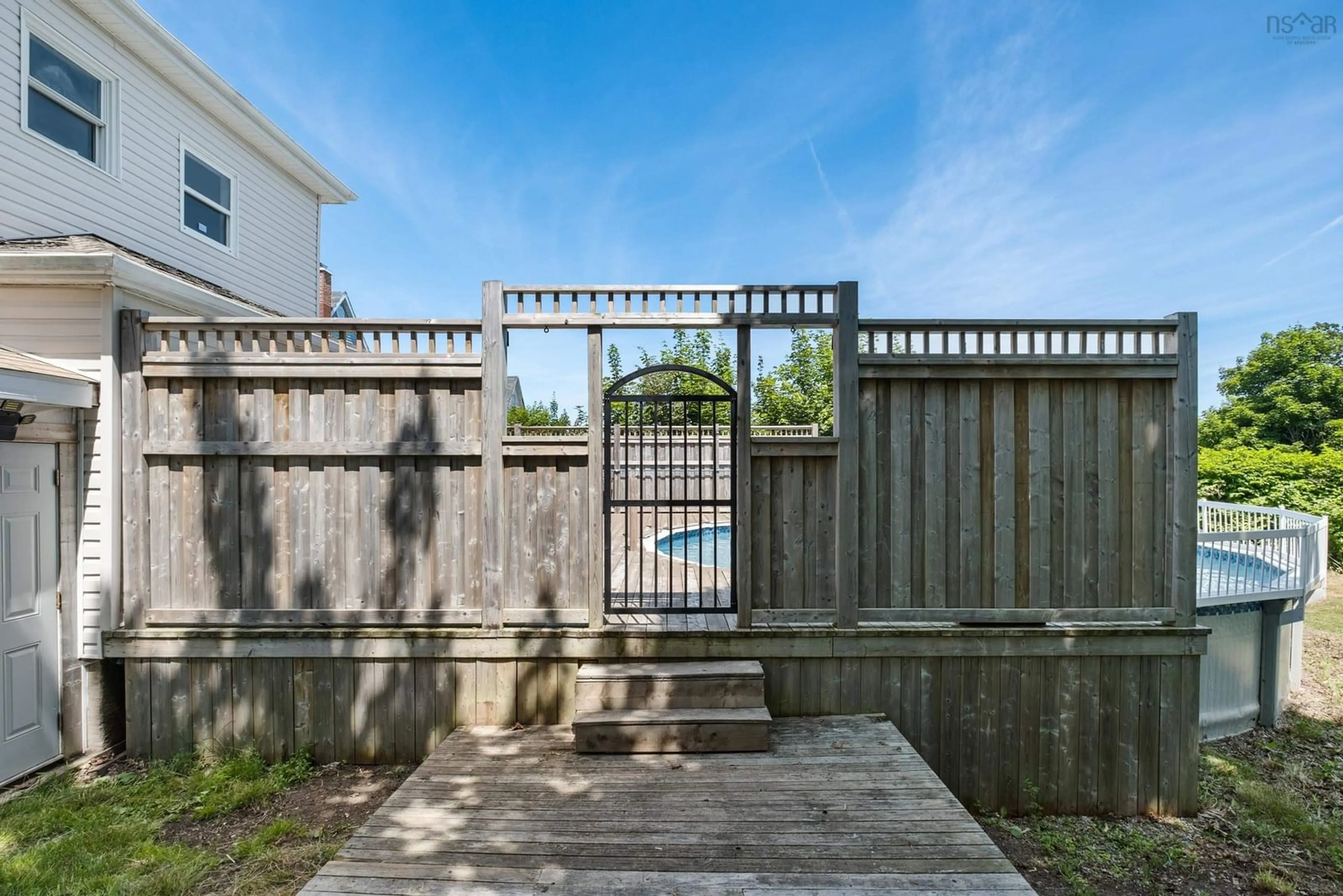 Patio, street for 17 Beech Street, Sydney Mines Nova Scotia B1V 1H2