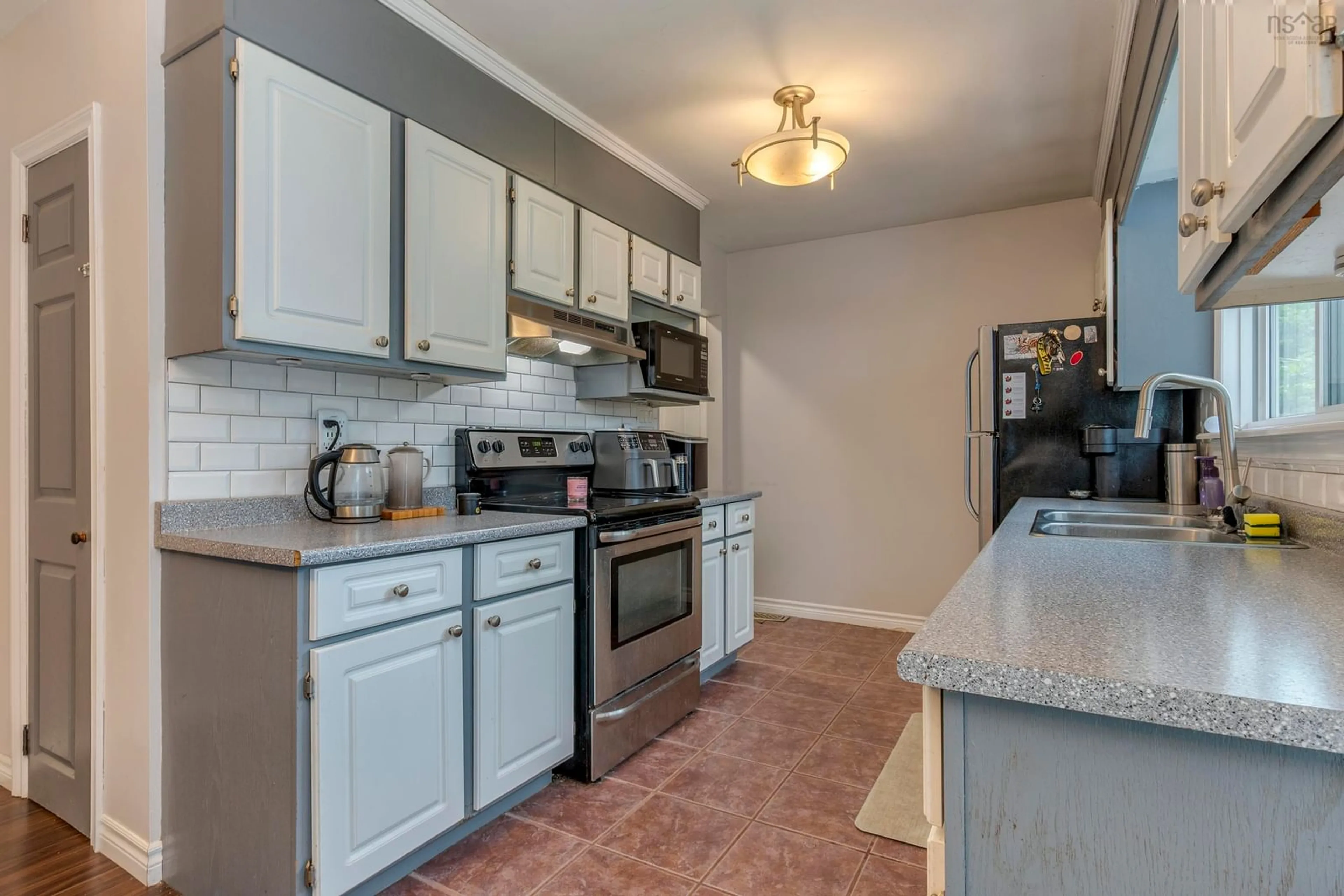 Standard kitchen, ceramic/tile floor for 23 Odell Dr, Cole Harbour Nova Scotia B2W 3T3