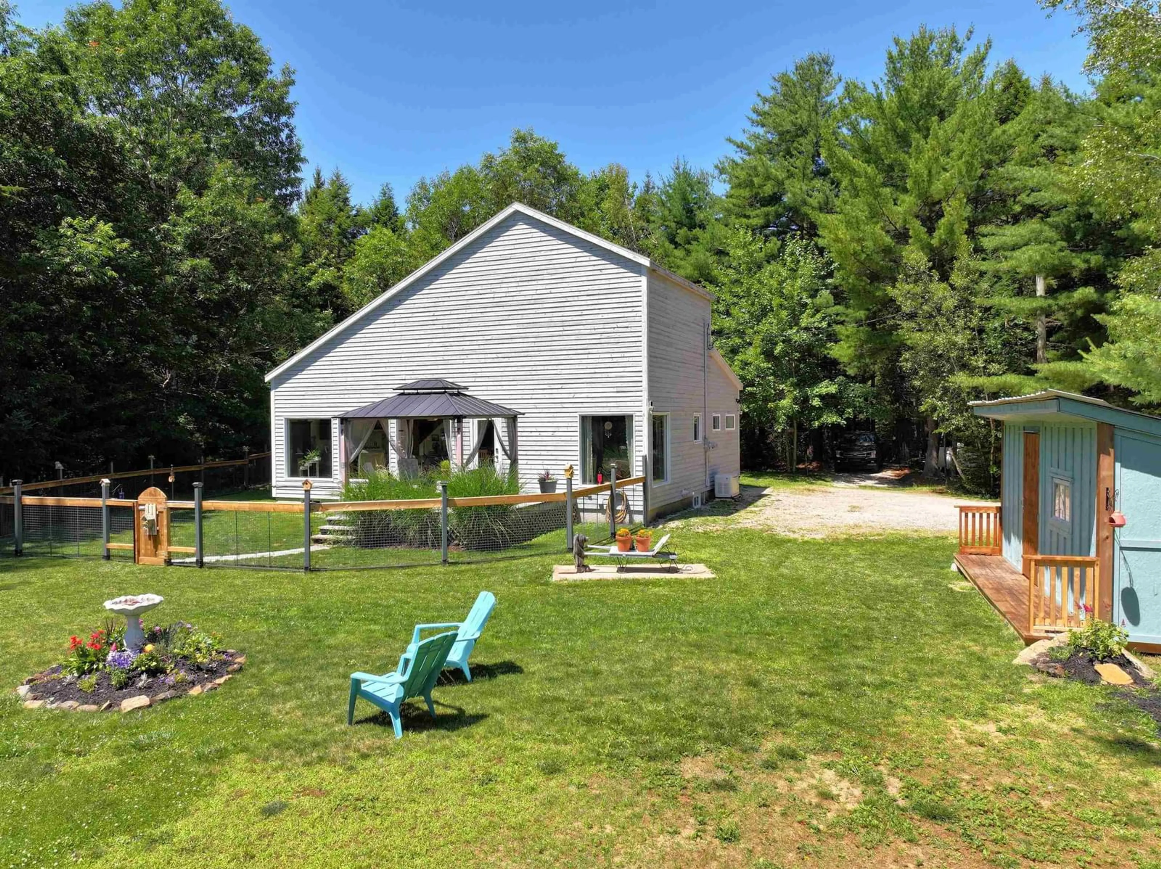 A pic from outside/outdoor area/front of a property/back of a property/a pic from drone, unknown for 133 Gail Ave, Lower Branch Nova Scotia B4V 4R5