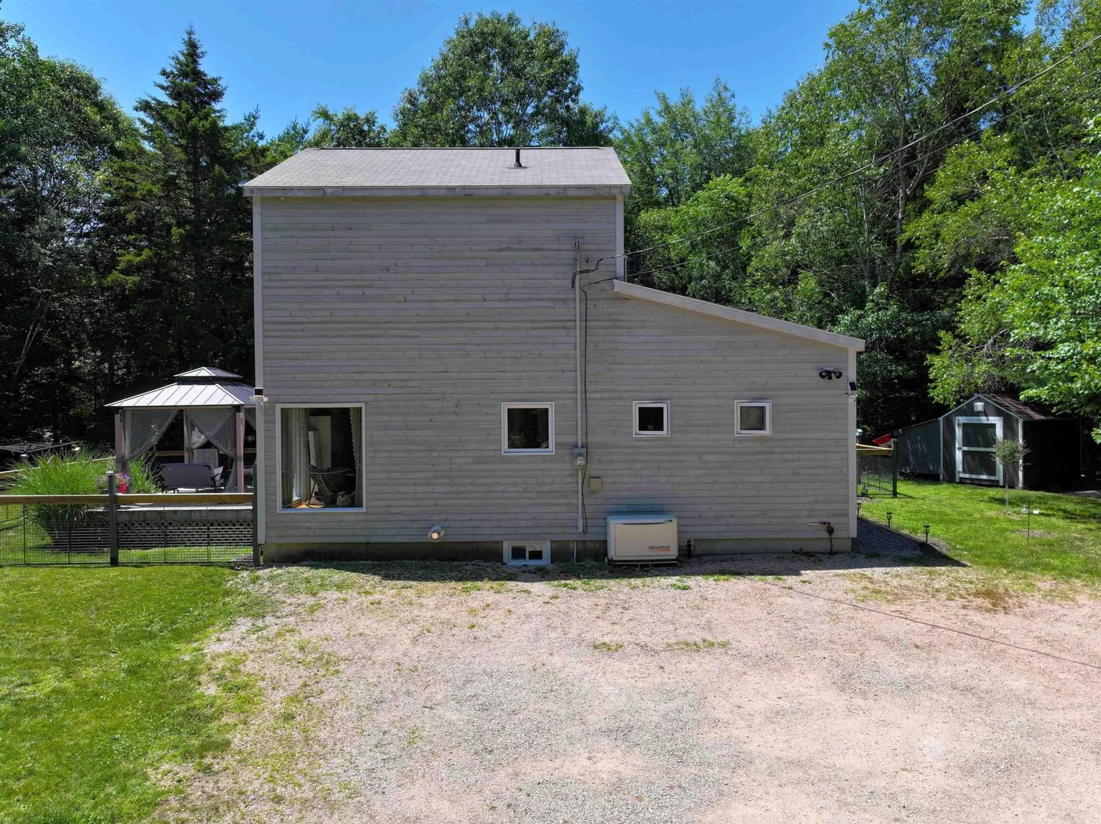A pic from outside/outdoor area/front of a property/back of a property/a pic from drone, building for 133 Gail Ave, Lower Branch Nova Scotia B4V 4R5