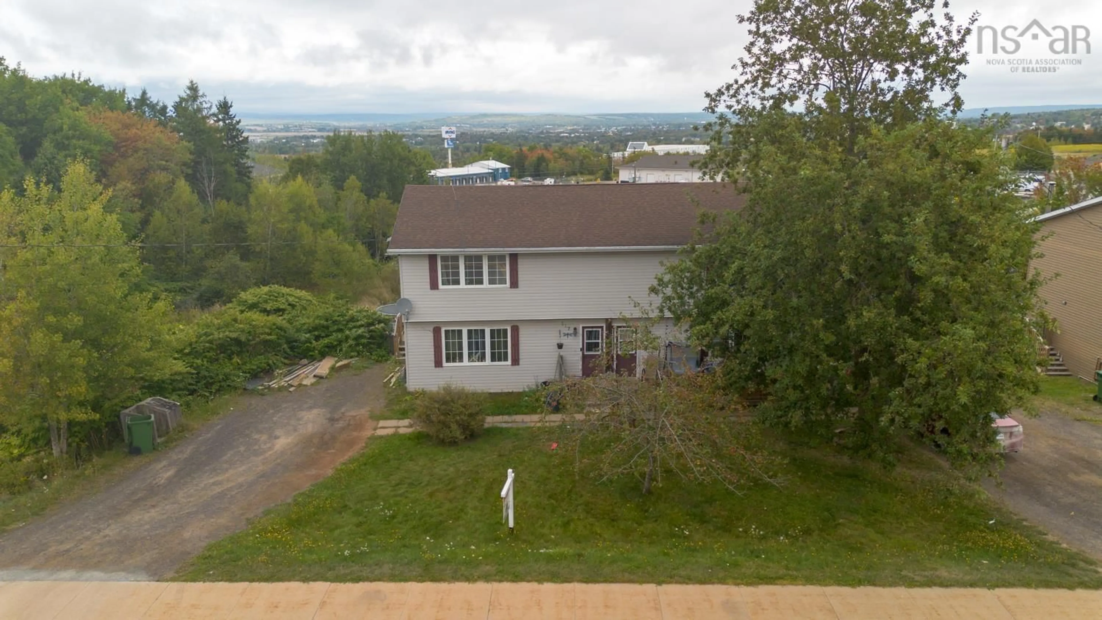 A pic from outside/outdoor area/front of a property/back of a property/a pic from drone, mountain view for 517/519 Truro Heights Rd, Truro Heights Nova Scotia B6L 1Y2