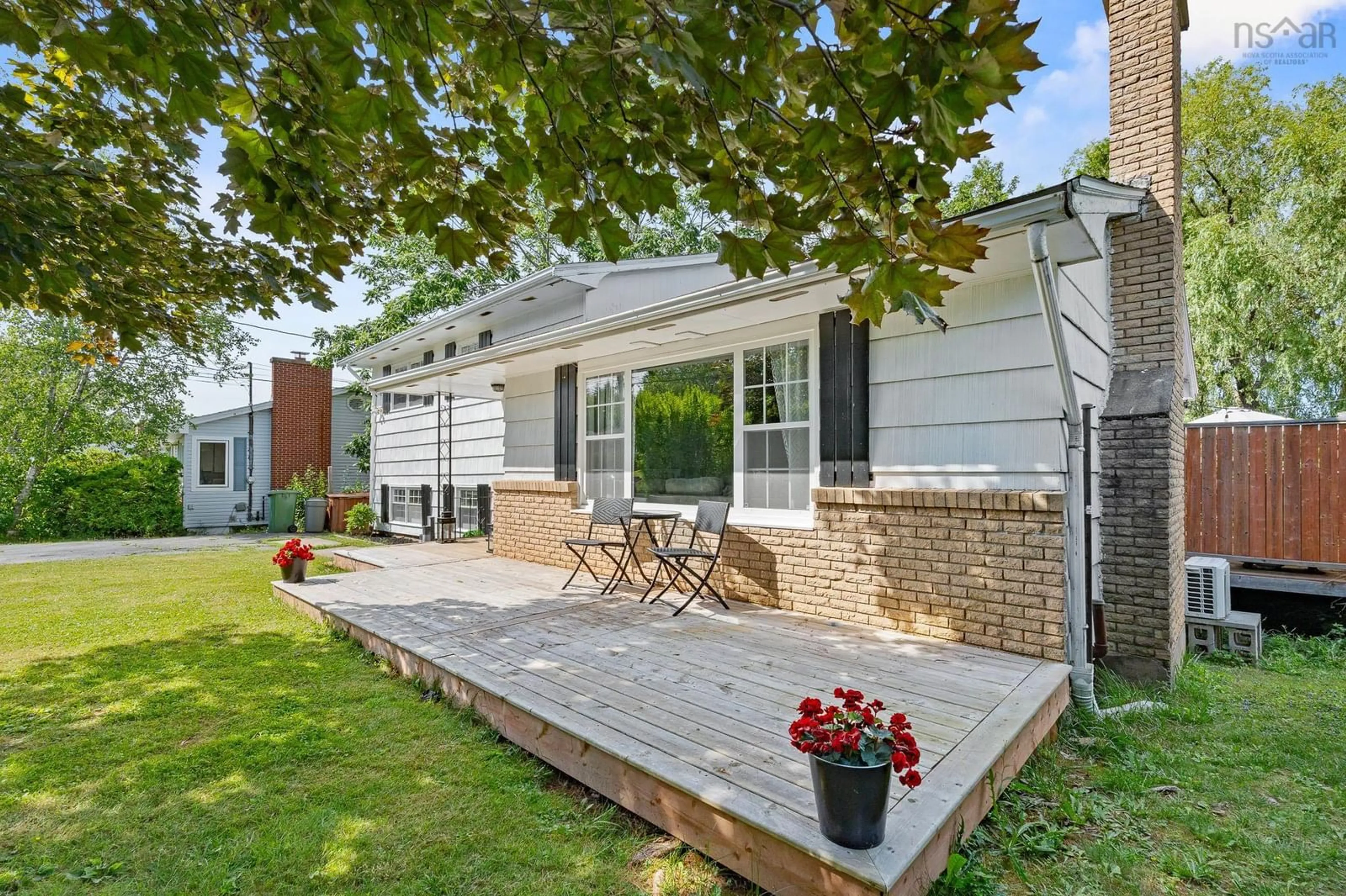 Patio, street for 19 Ridge Ave, Lower Sackville Nova Scotia B4C 2L5