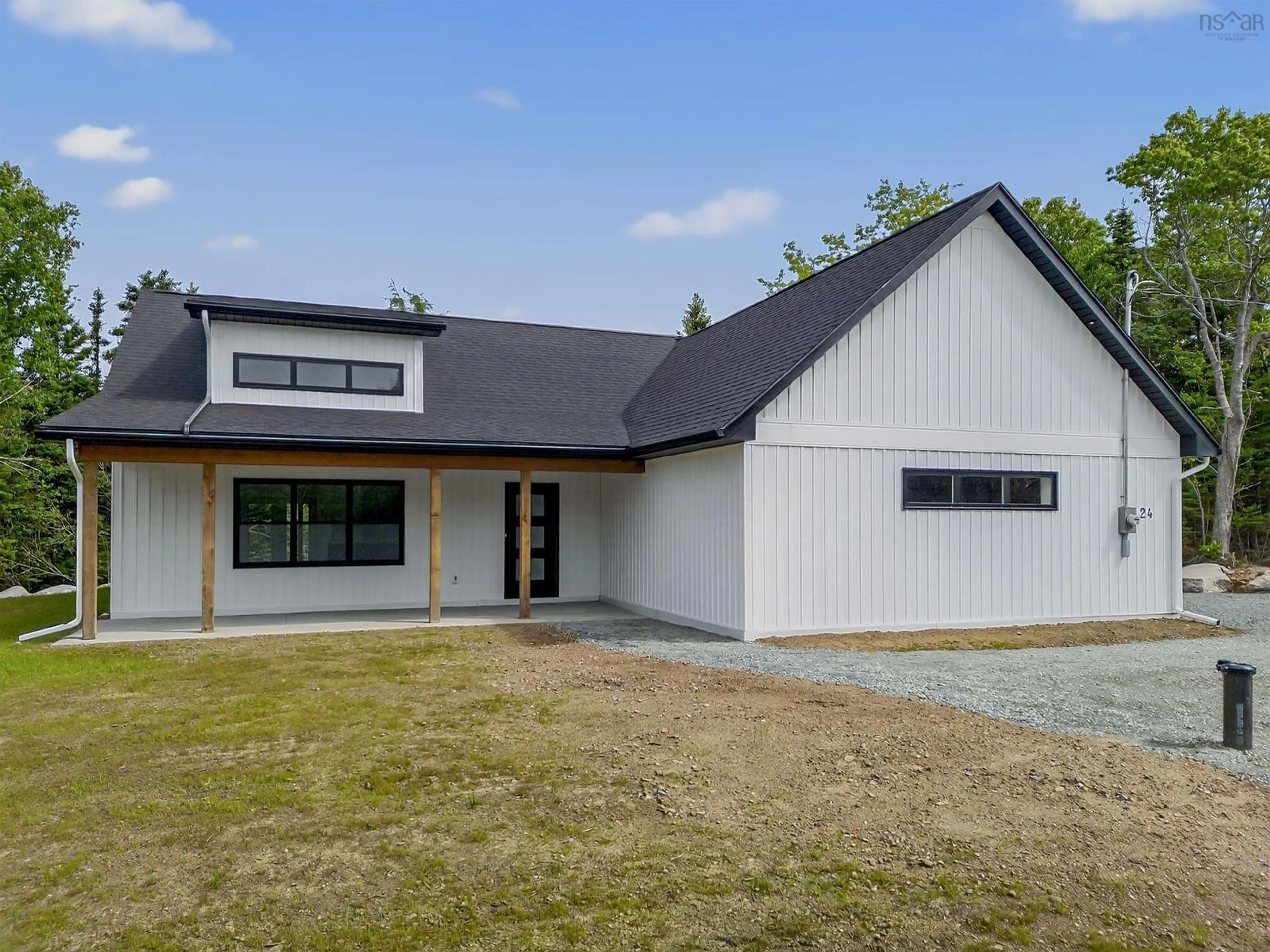 Home with vinyl exterior material, building for 24 Shannon Rd, Brookside Nova Scotia B3T 1T9