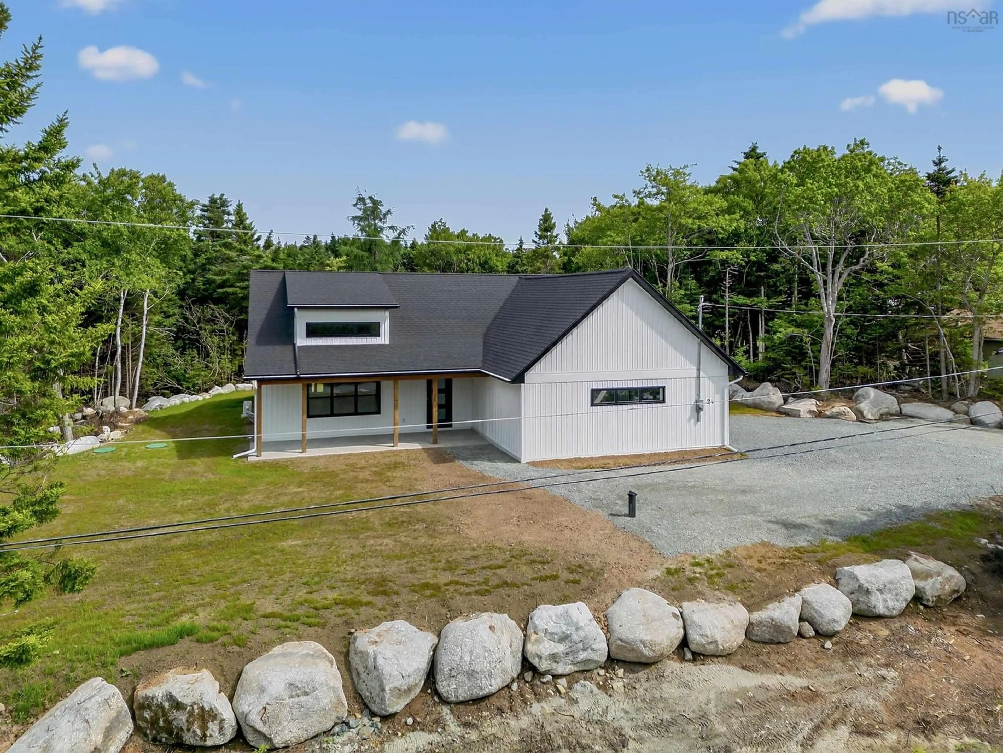 A pic from outside/outdoor area/front of a property/back of a property/a pic from drone, unknown for 24 Shannon Rd, Brookside Nova Scotia B3T 1T9