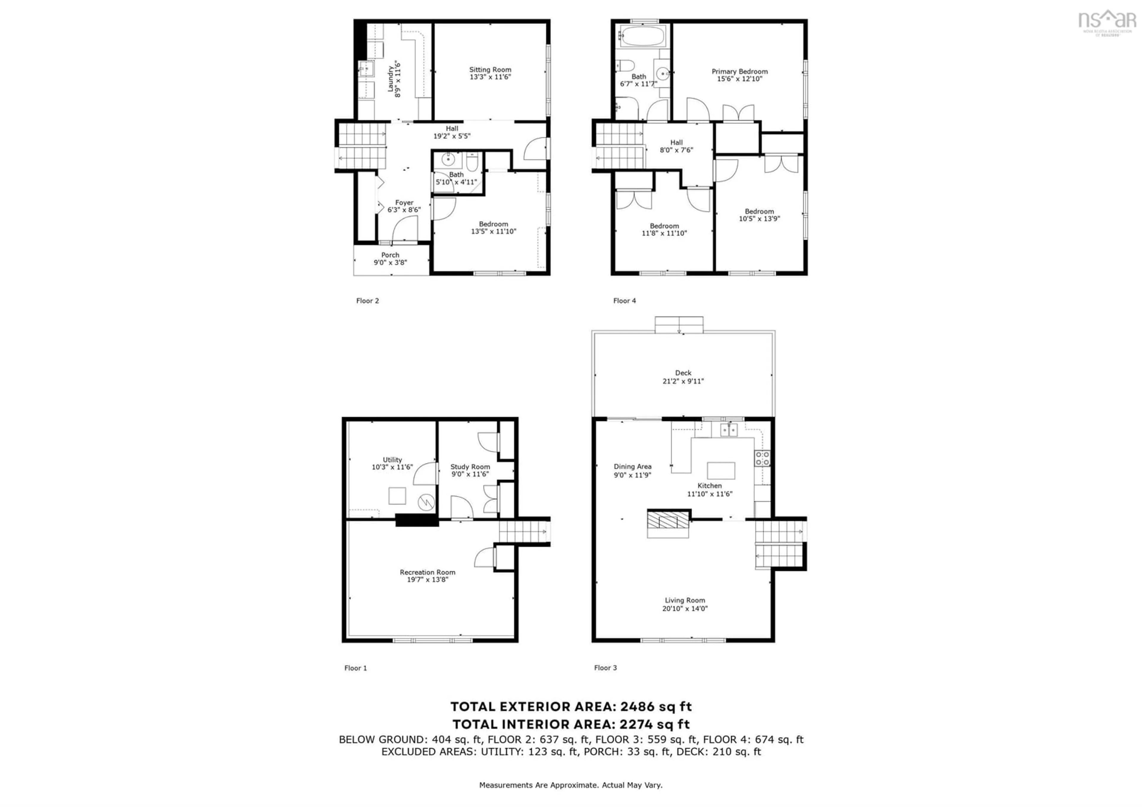 Floor plan for 576 Lakeview Ave, Middle Sackville Nova Scotia B4E 3B8