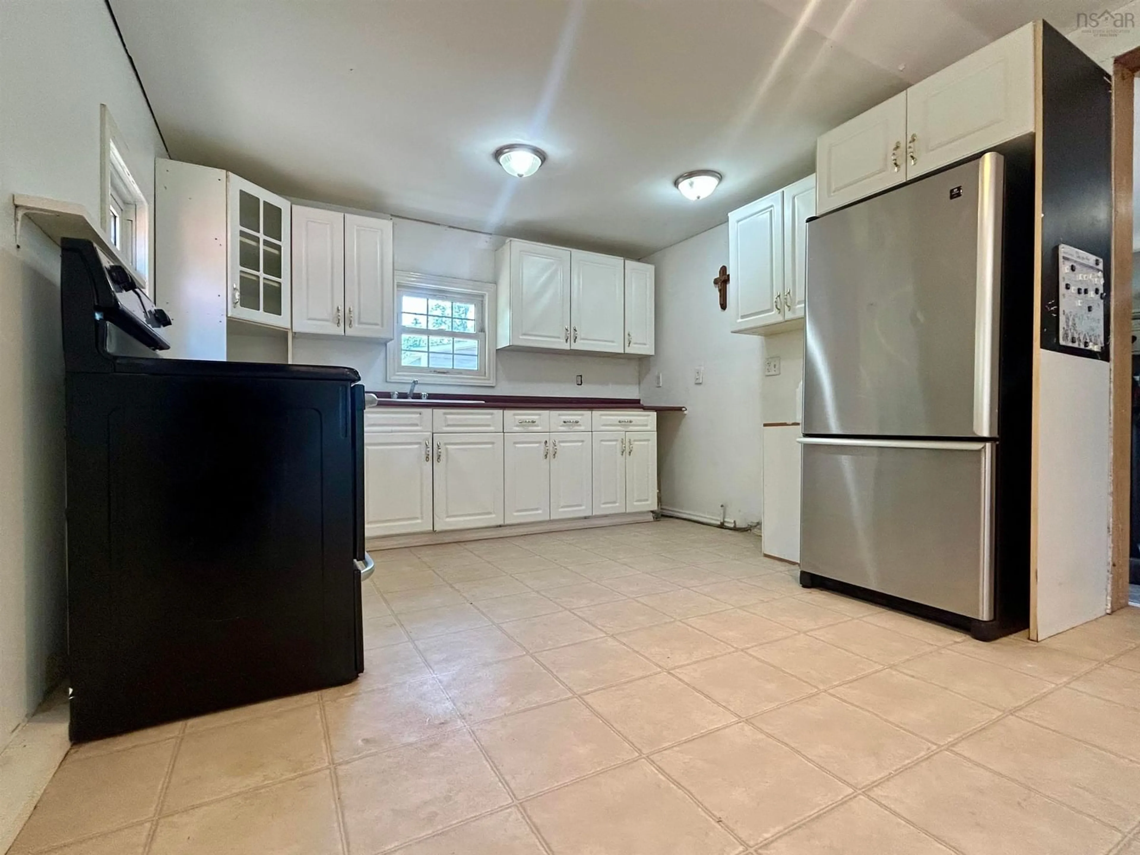 Standard kitchen, ceramic/tile floor for 4452 East River East Side Rd, Plymouth Nova Scotia B2H 5C5