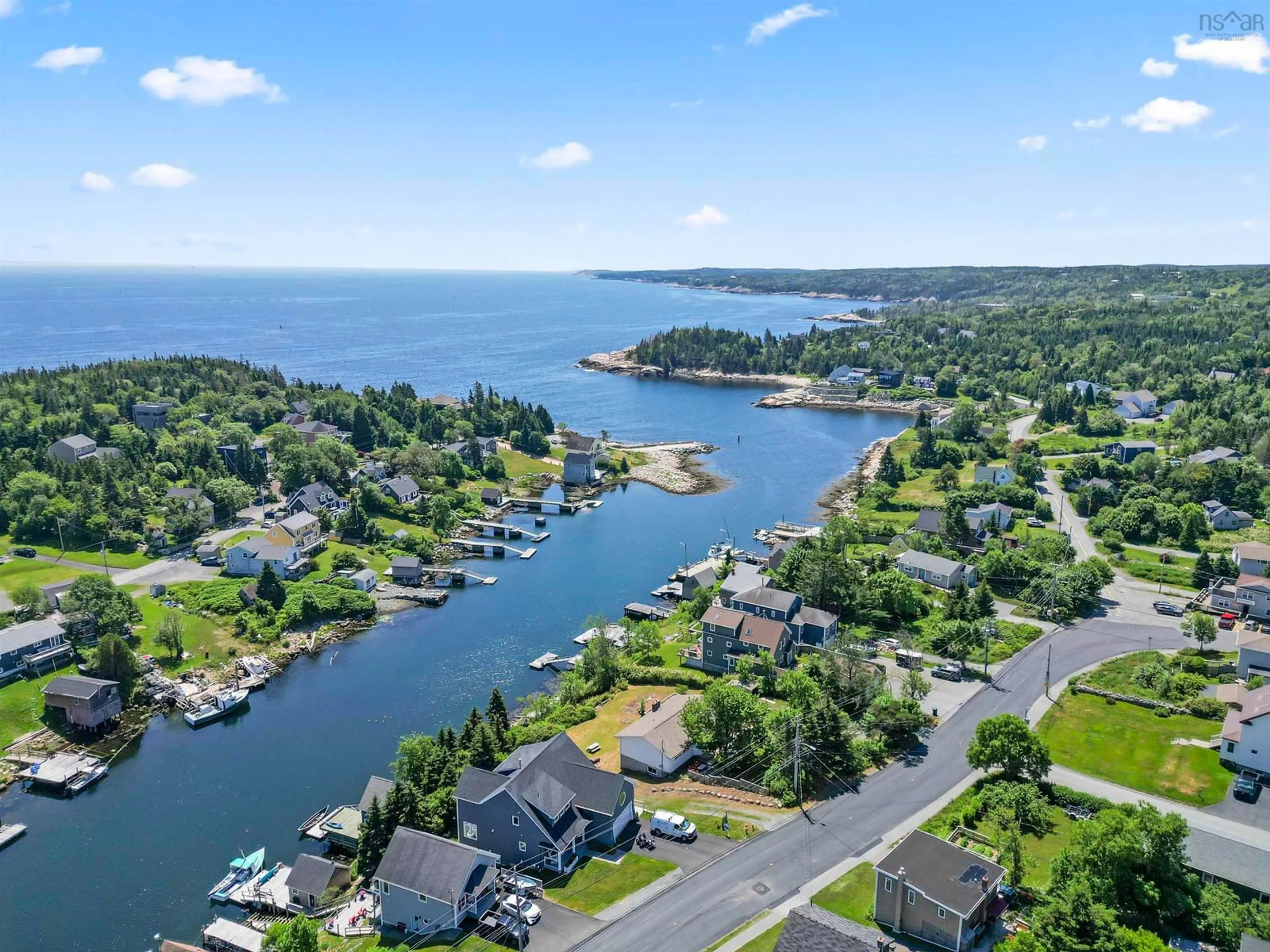 A pic from outside/outdoor area/front of a property/back of a property/a pic from drone, water/lake/river/ocean view for 1582 John Brackett Dr, Herring Cove Nova Scotia B3V 1G8
