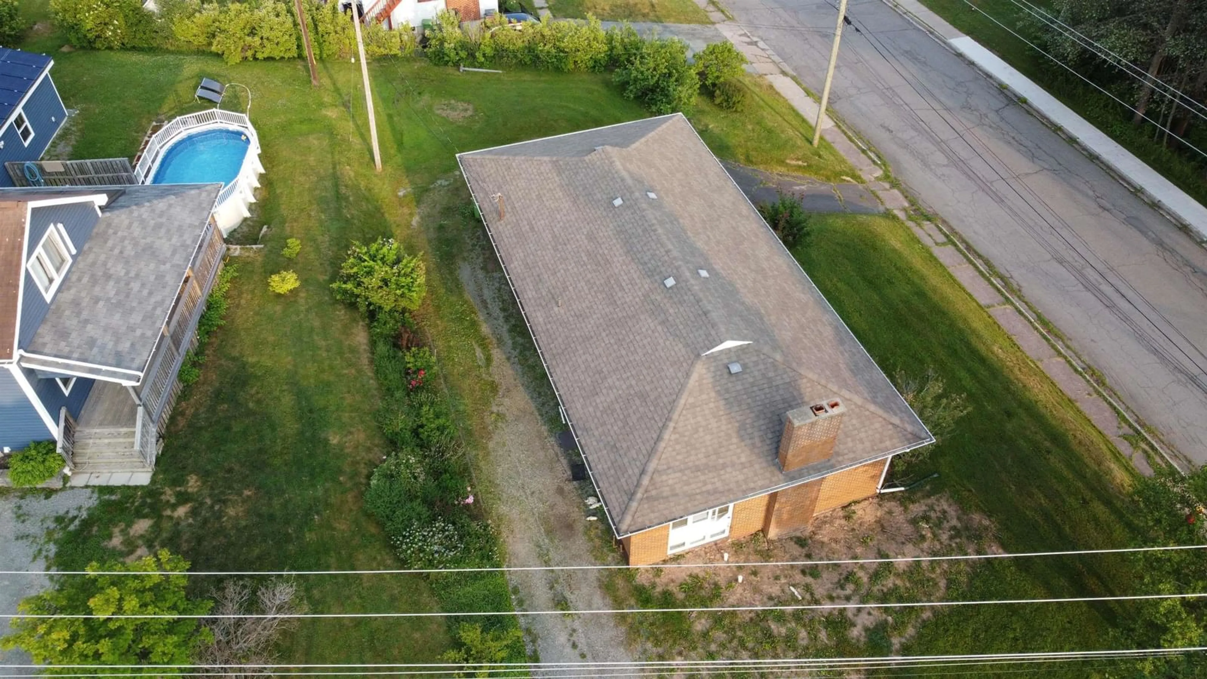 A pic from outside/outdoor area/front of a property/back of a property/a pic from drone, building for 504 Queen St, Port Hawkesbury Nova Scotia B9A 2V9