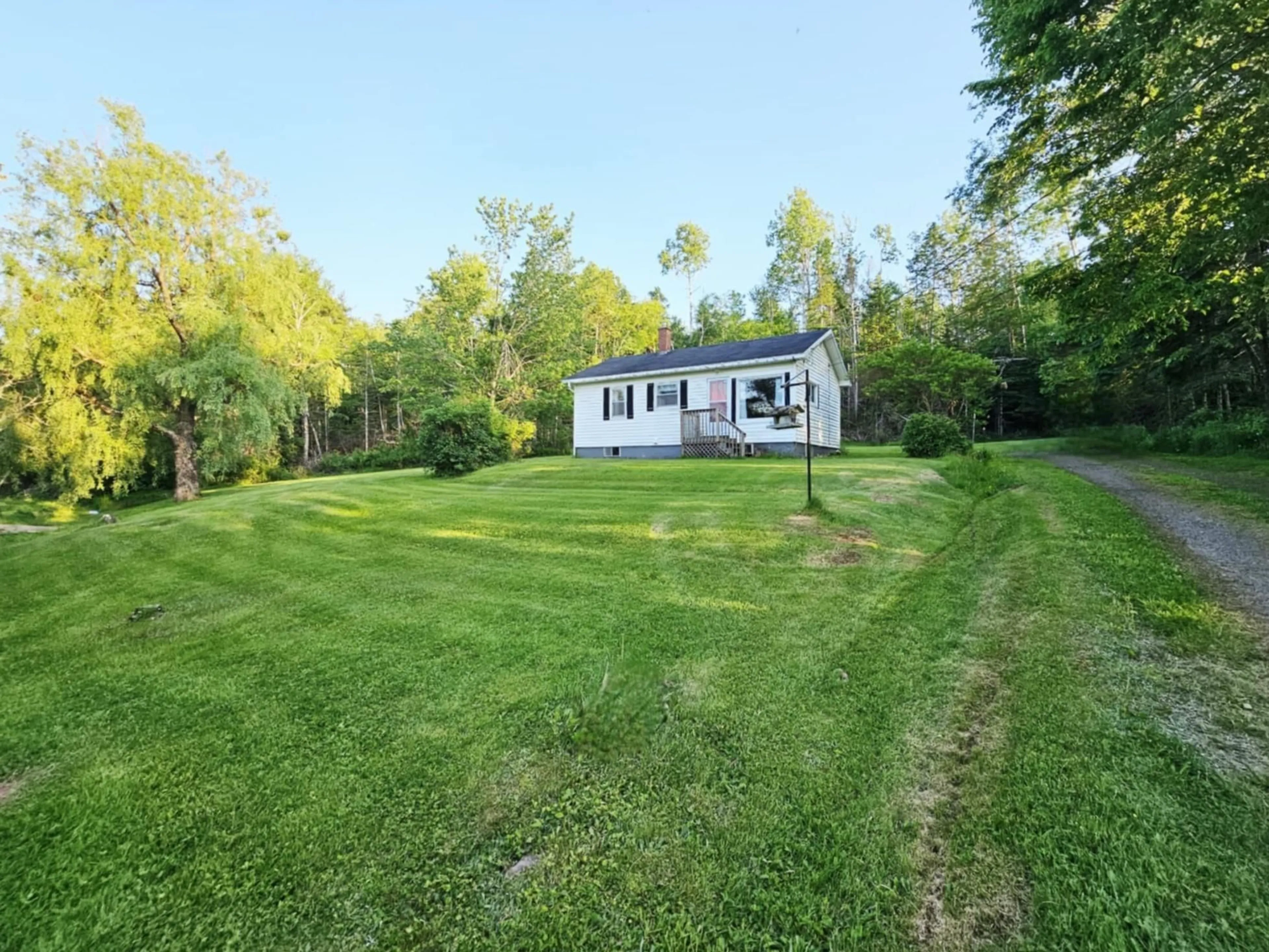 A pic from outside/outdoor area/front of a property/back of a property/a pic from drone, unknown for 156 Greenfield Rd, Murray Siding Nova Scotia B6L 3M4