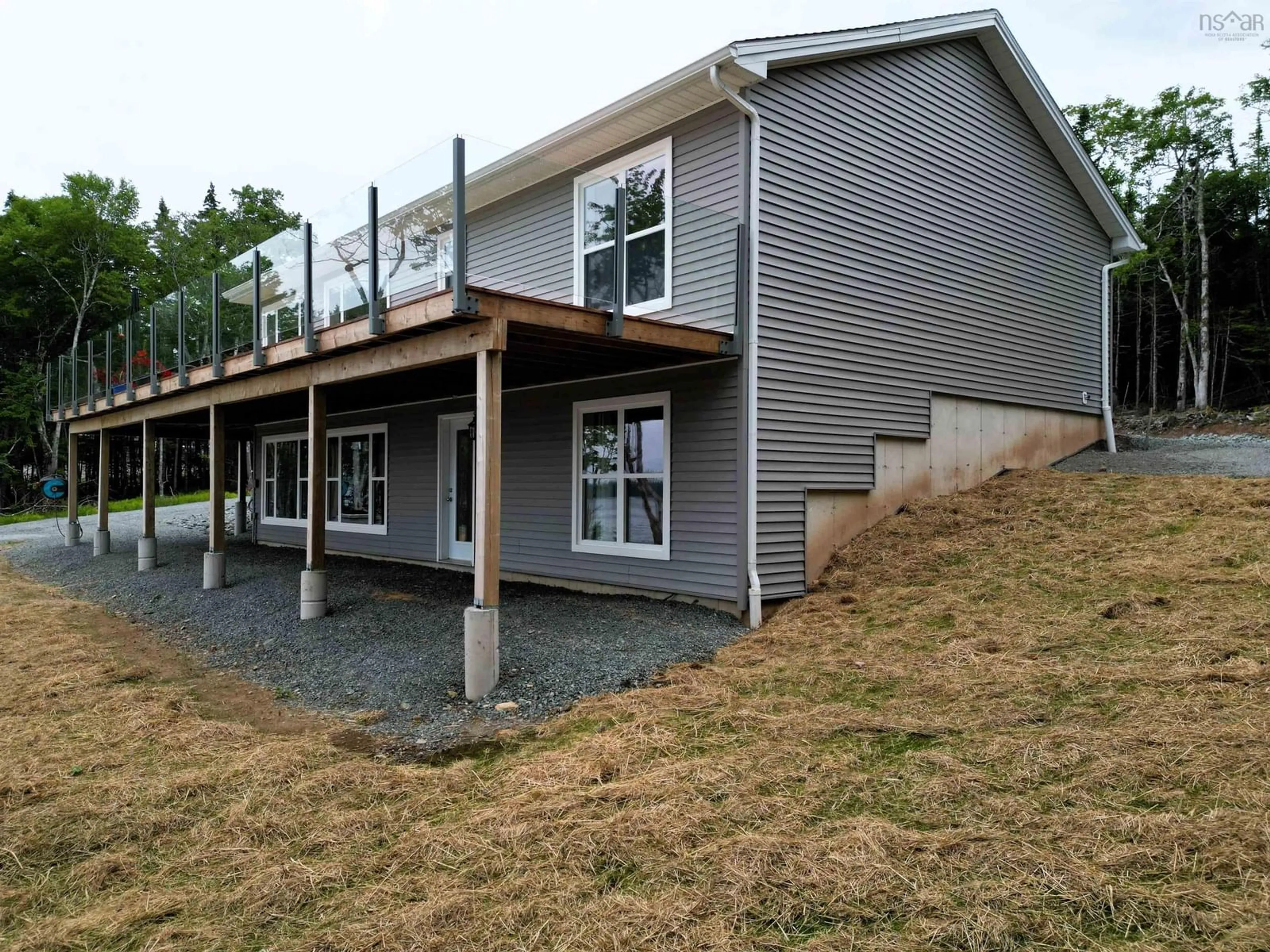 Home with vinyl exterior material, building for 259 Maple Dr, Cape George Nova Scotia B0E 3B0