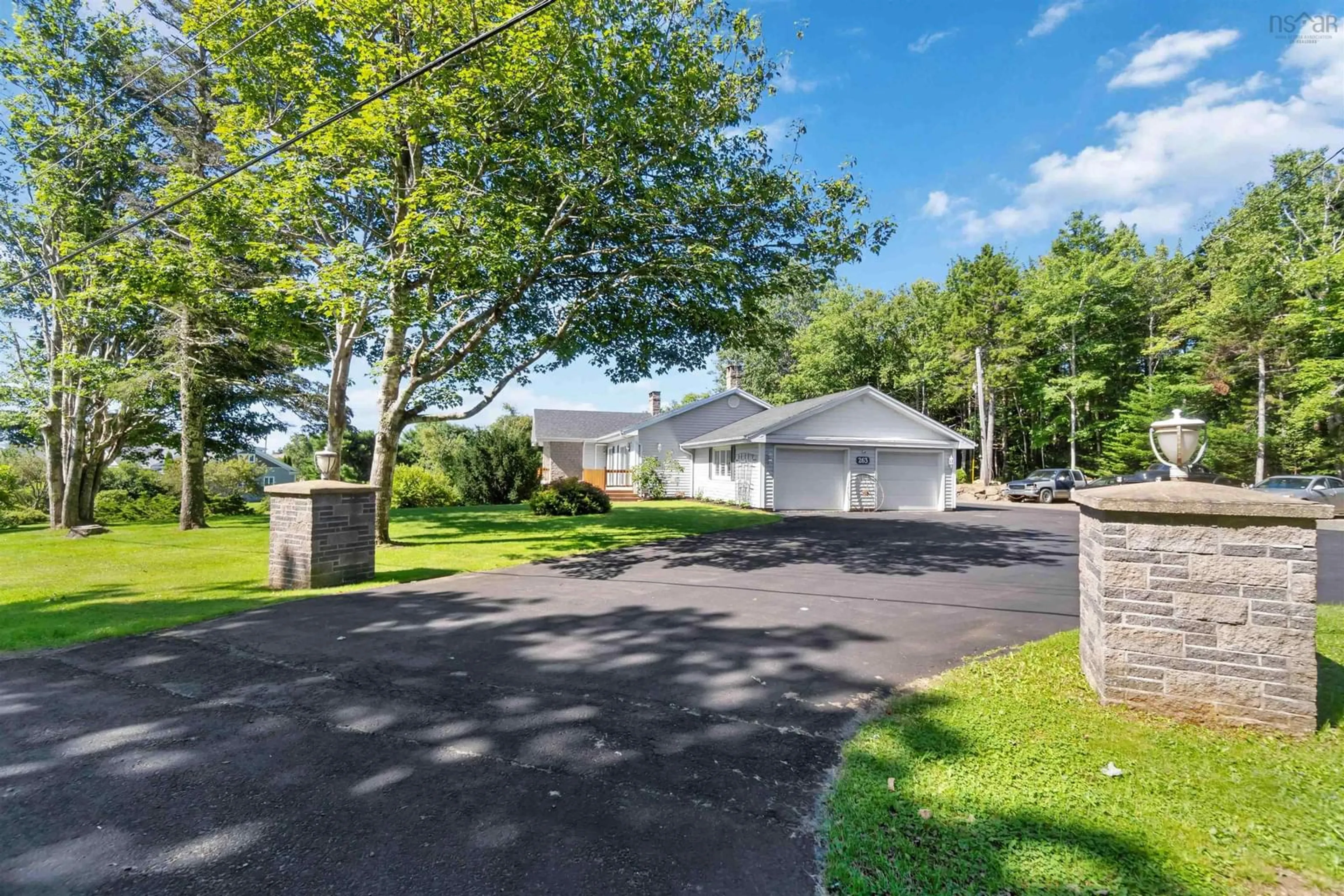 A pic from outside/outdoor area/front of a property/back of a property/a pic from drone, water/lake/river/ocean view for 263 Lighthouse Rd, Bay View Nova Scotia B0V 1A0