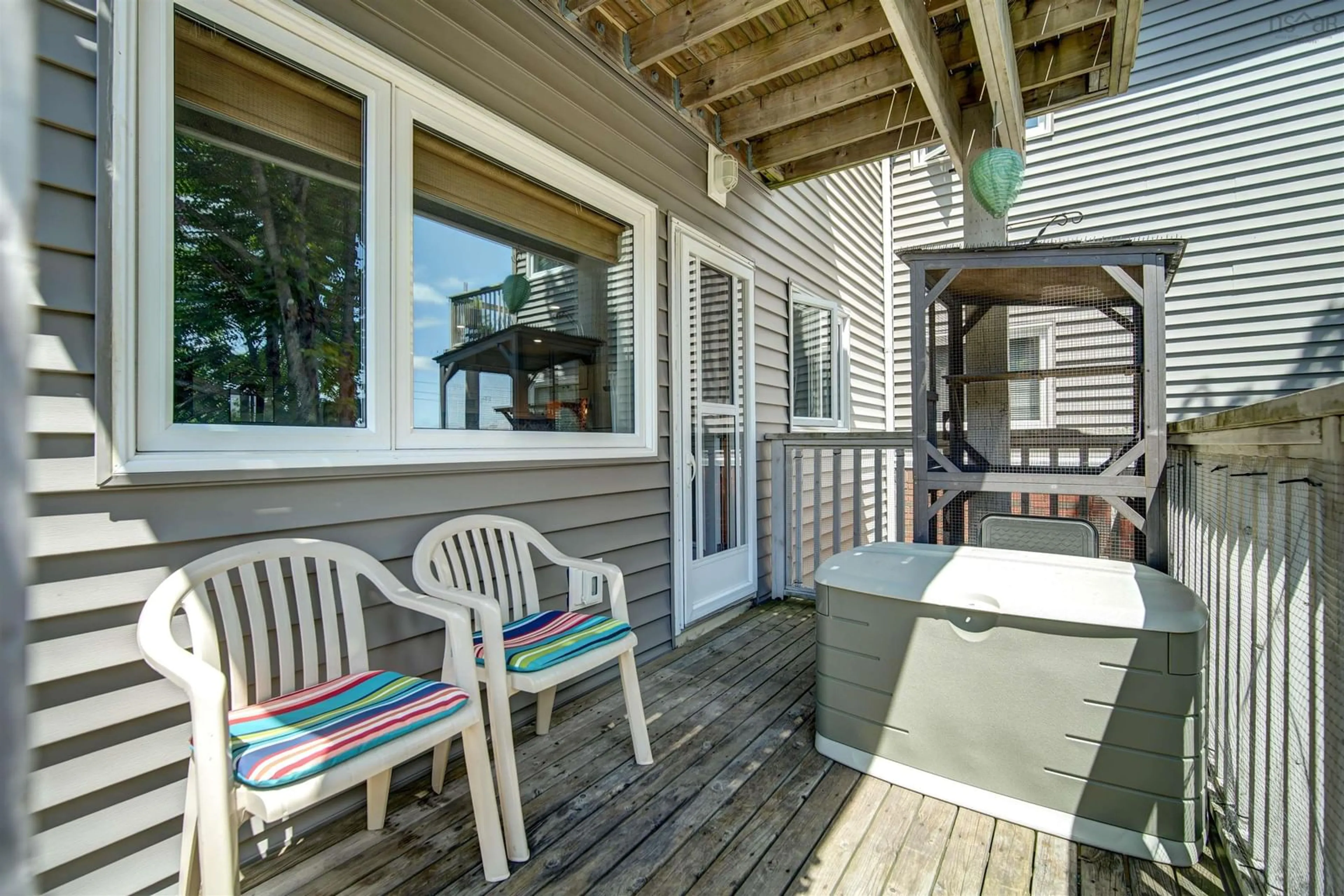 Patio, water/lake/river/ocean view for 110 202 Farnham Gate Rd, Halifax Nova Scotia B3M 4A2