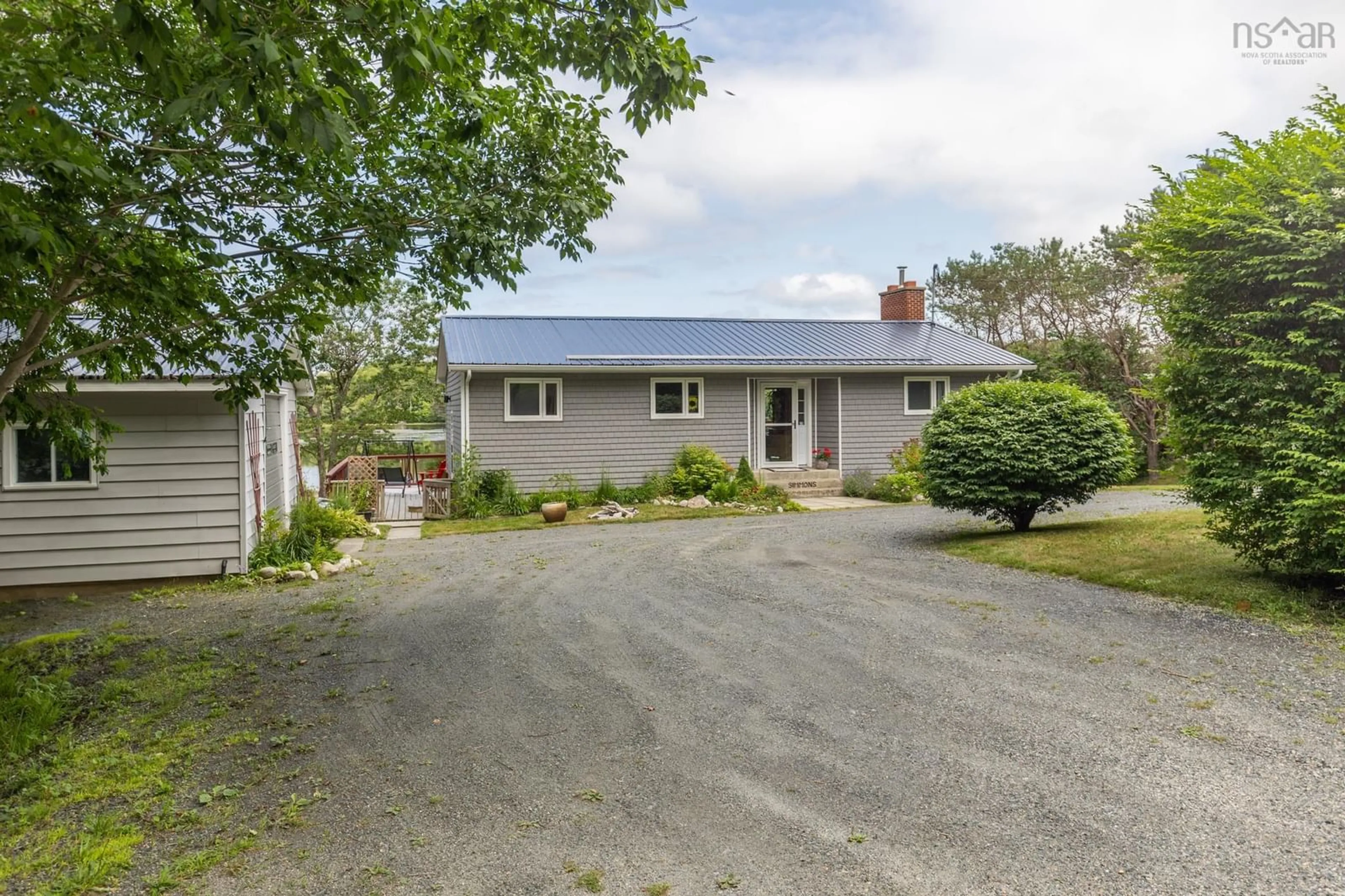 A pic from outside/outdoor area/front of a property/back of a property/a pic from drone, street for 998 Mood Rd, Summerville Nova Scotia B5A 5J5